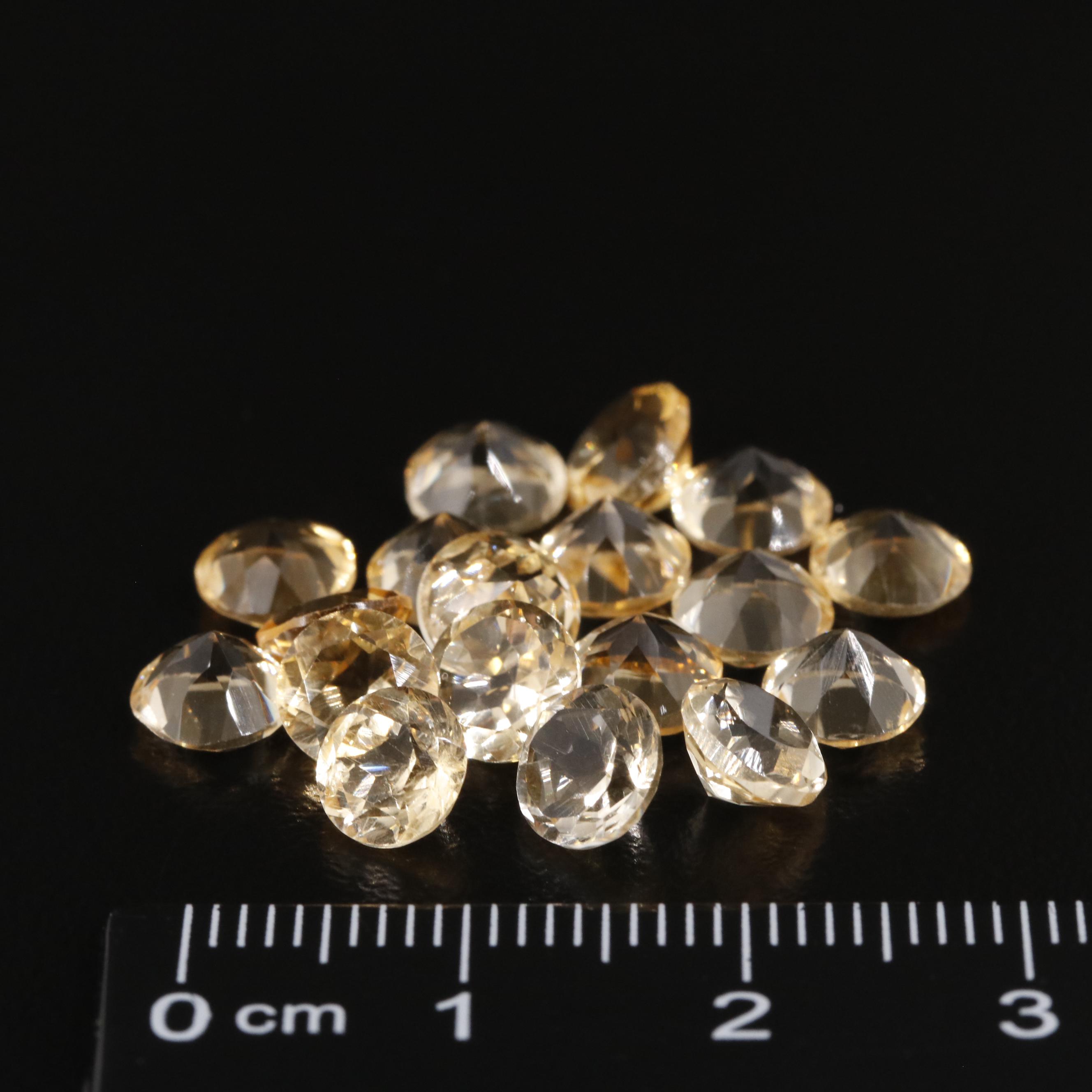 Loose 14.36 CTW Citrine