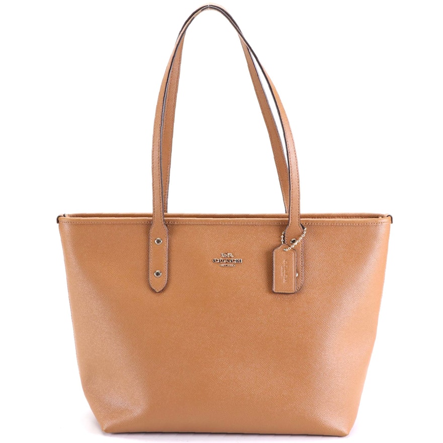 Coach Crossgrain Leather Tote