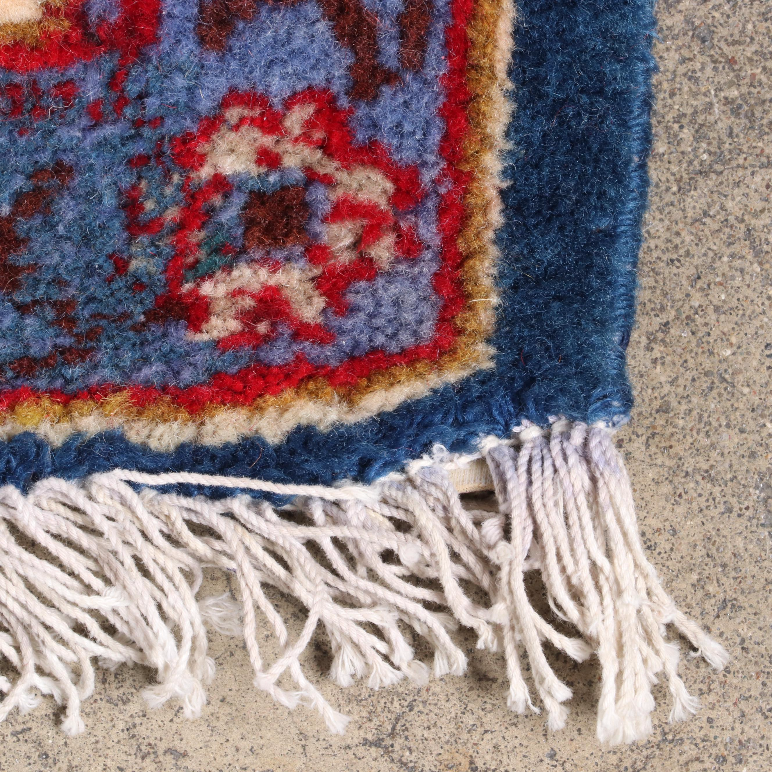 10'2 x 13'11 Hand-Knotted Persian Kashan Room Sized Rug