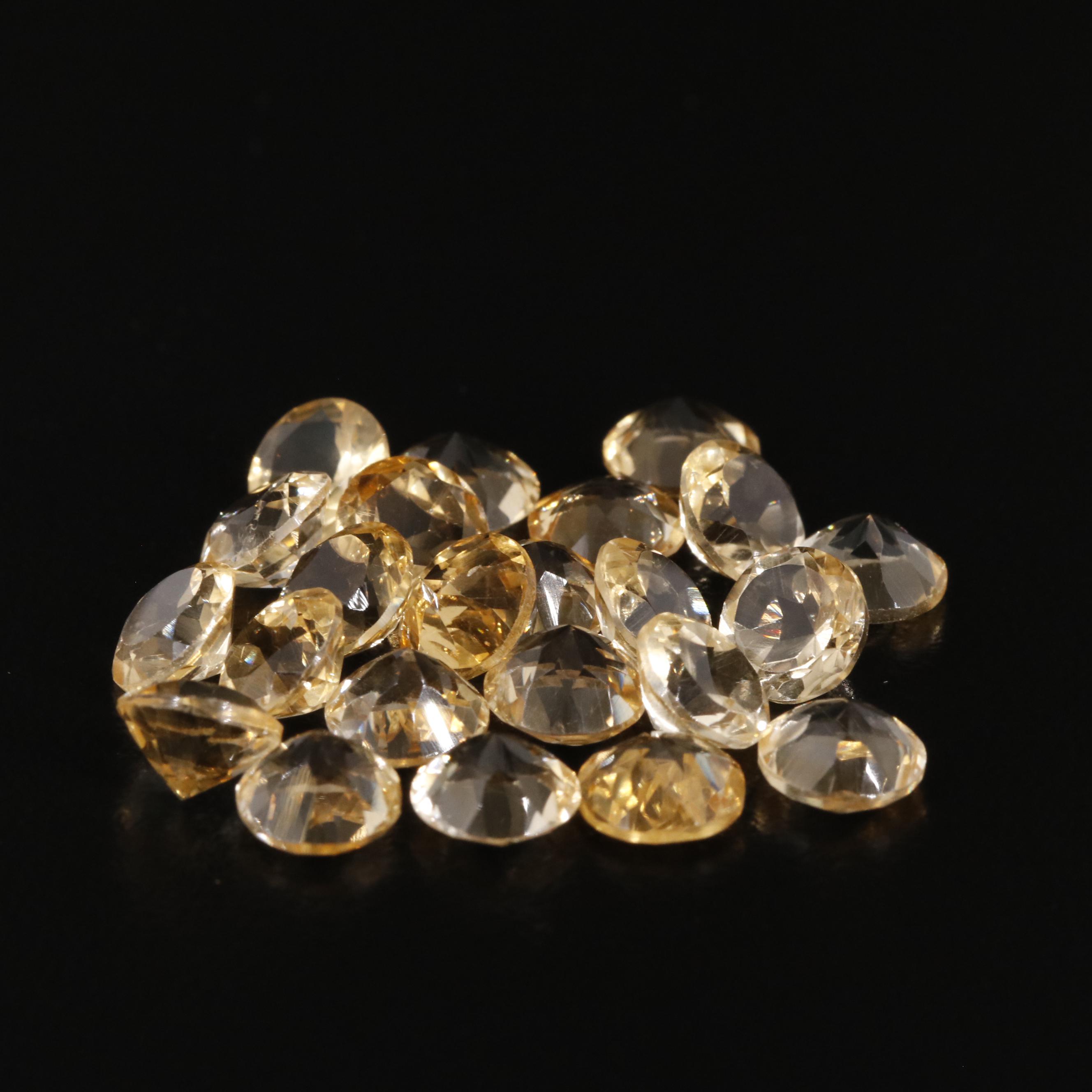 Loose 16.85 CTW Citrine