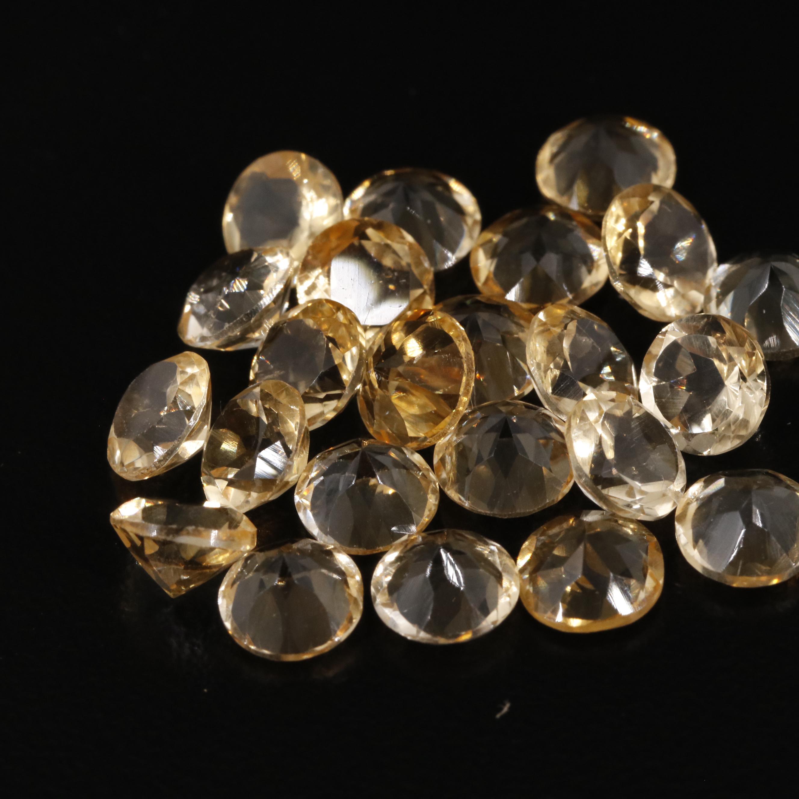 Loose 16.85 CTW Citrine