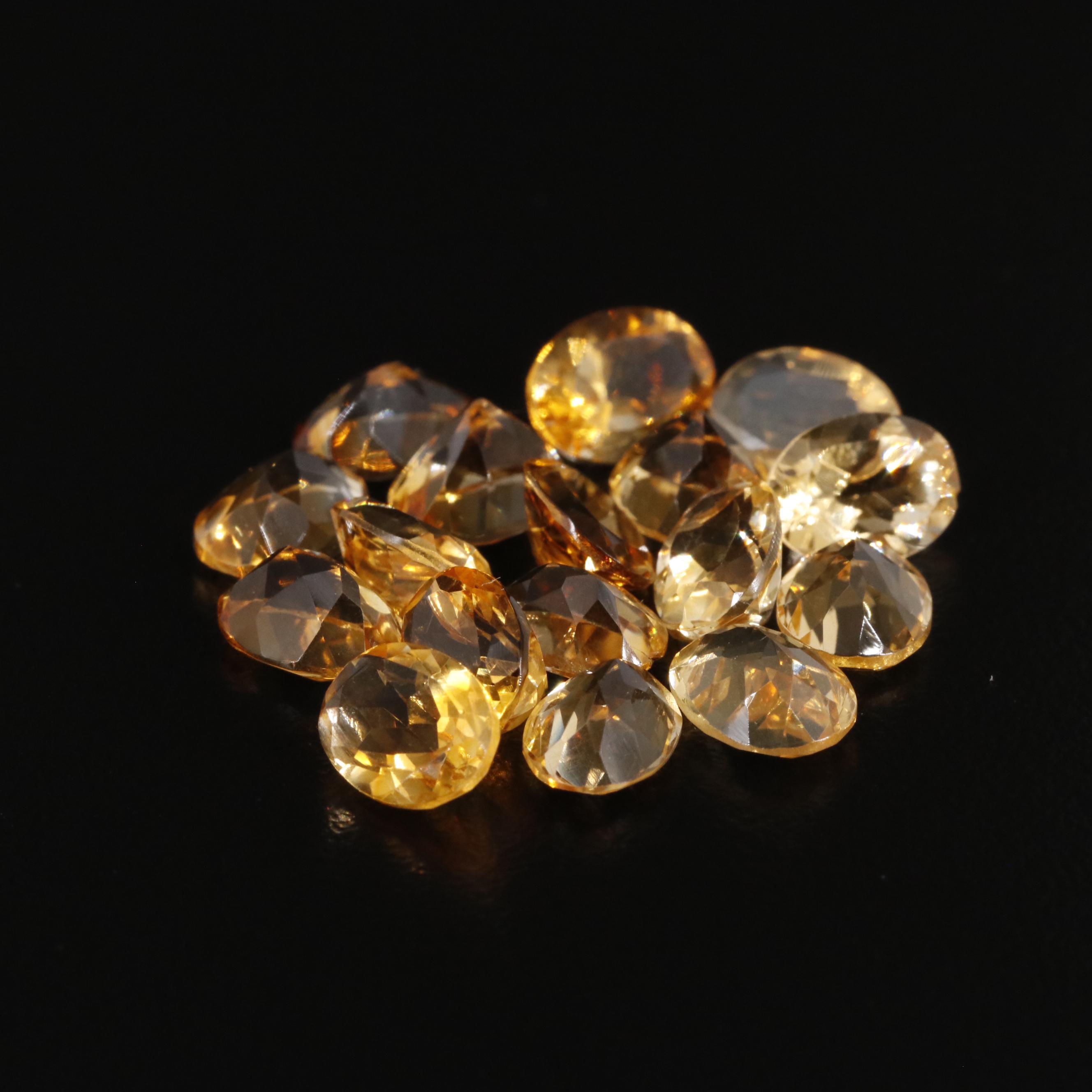 Loose 18.42 CTW Citrine