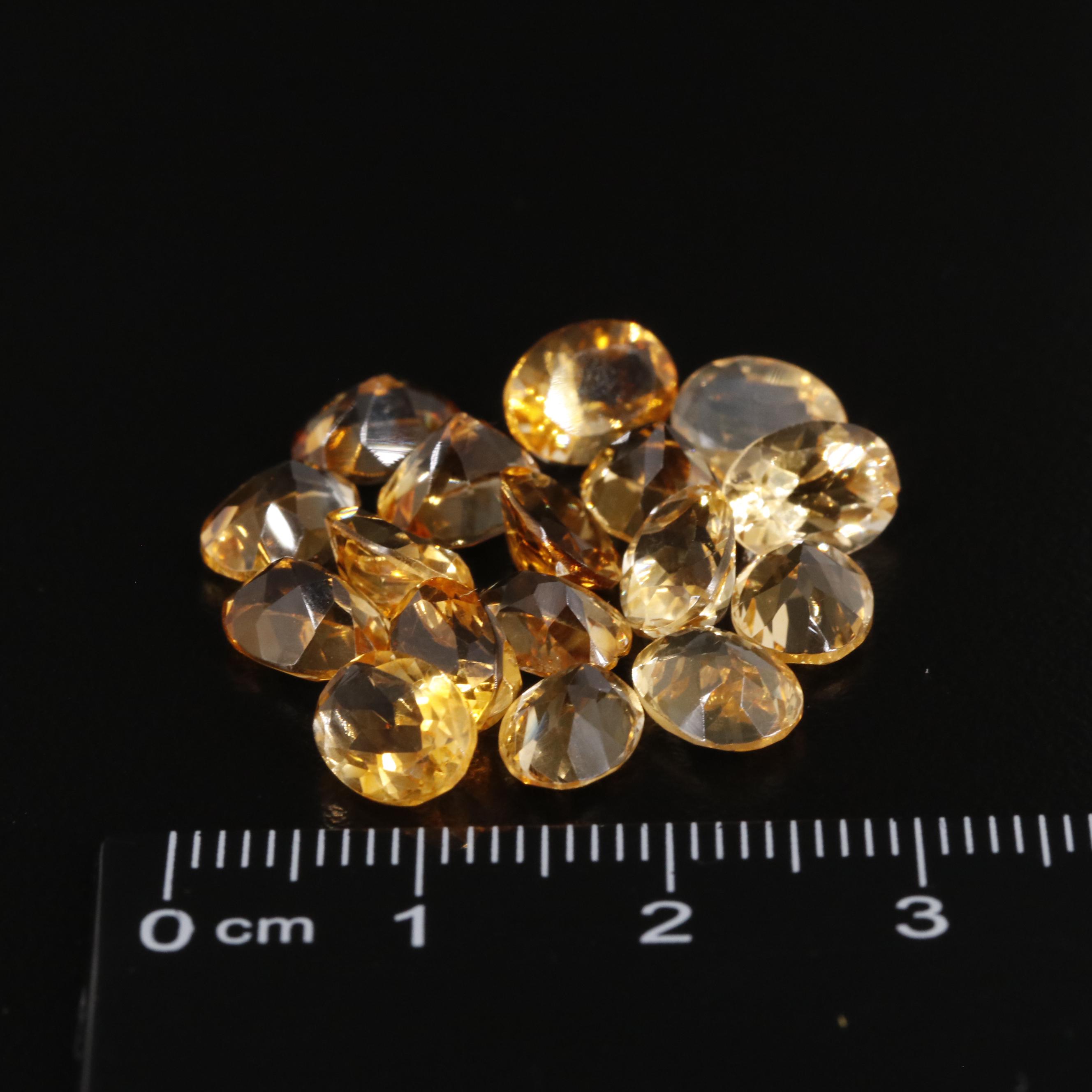 Loose 18.42 CTW Citrine