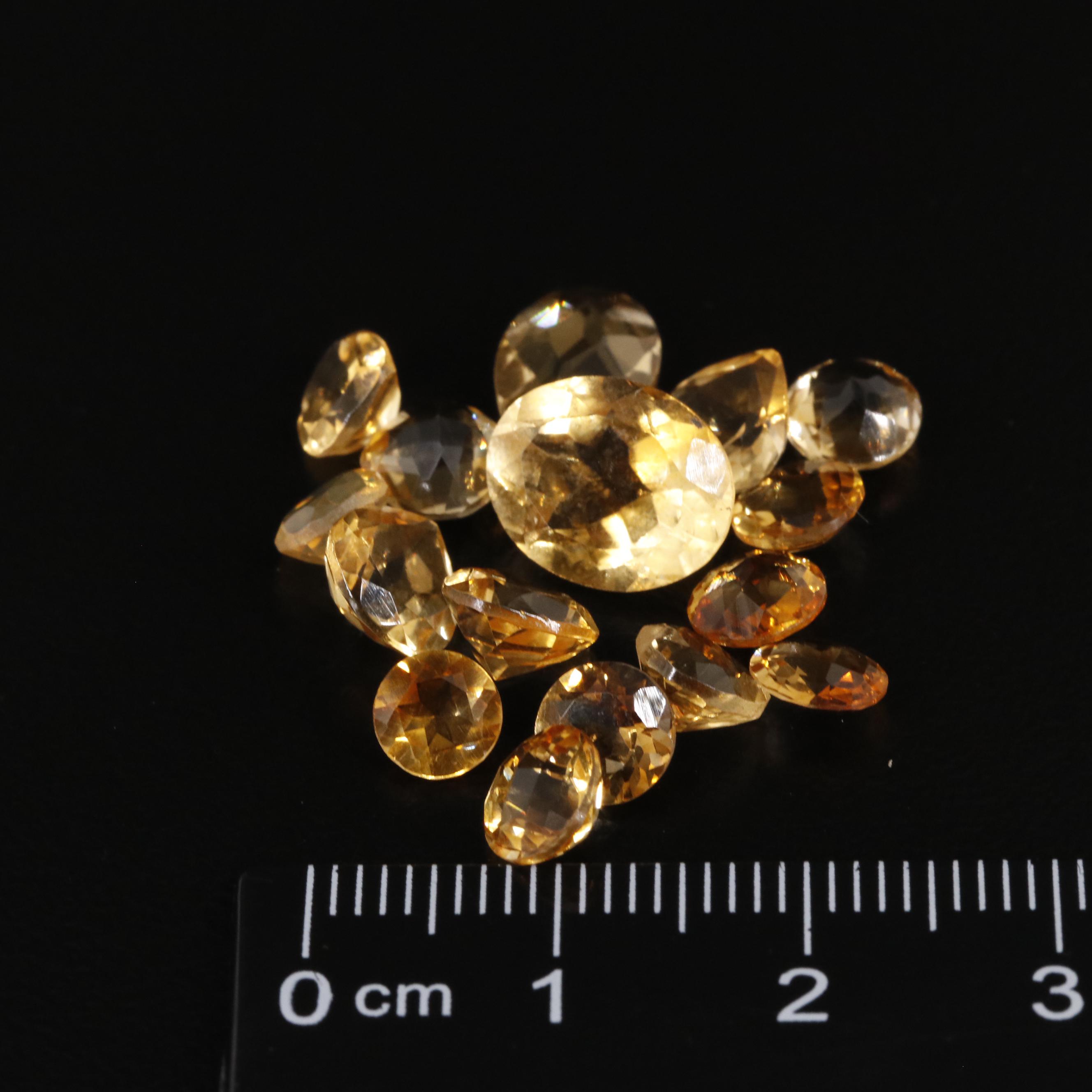 Loose 14.35 CTW Citrine