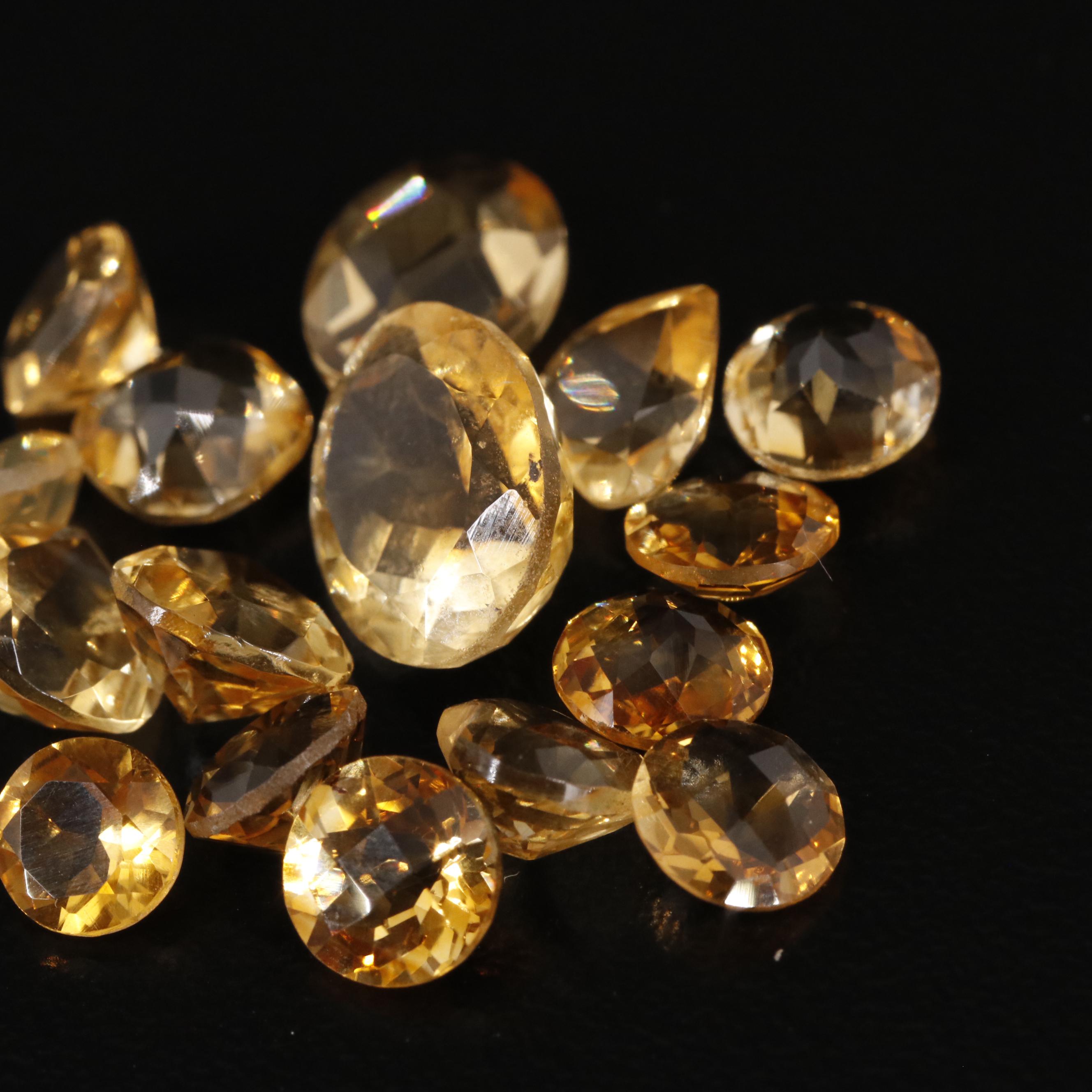 Loose 14.35 CTW Citrine