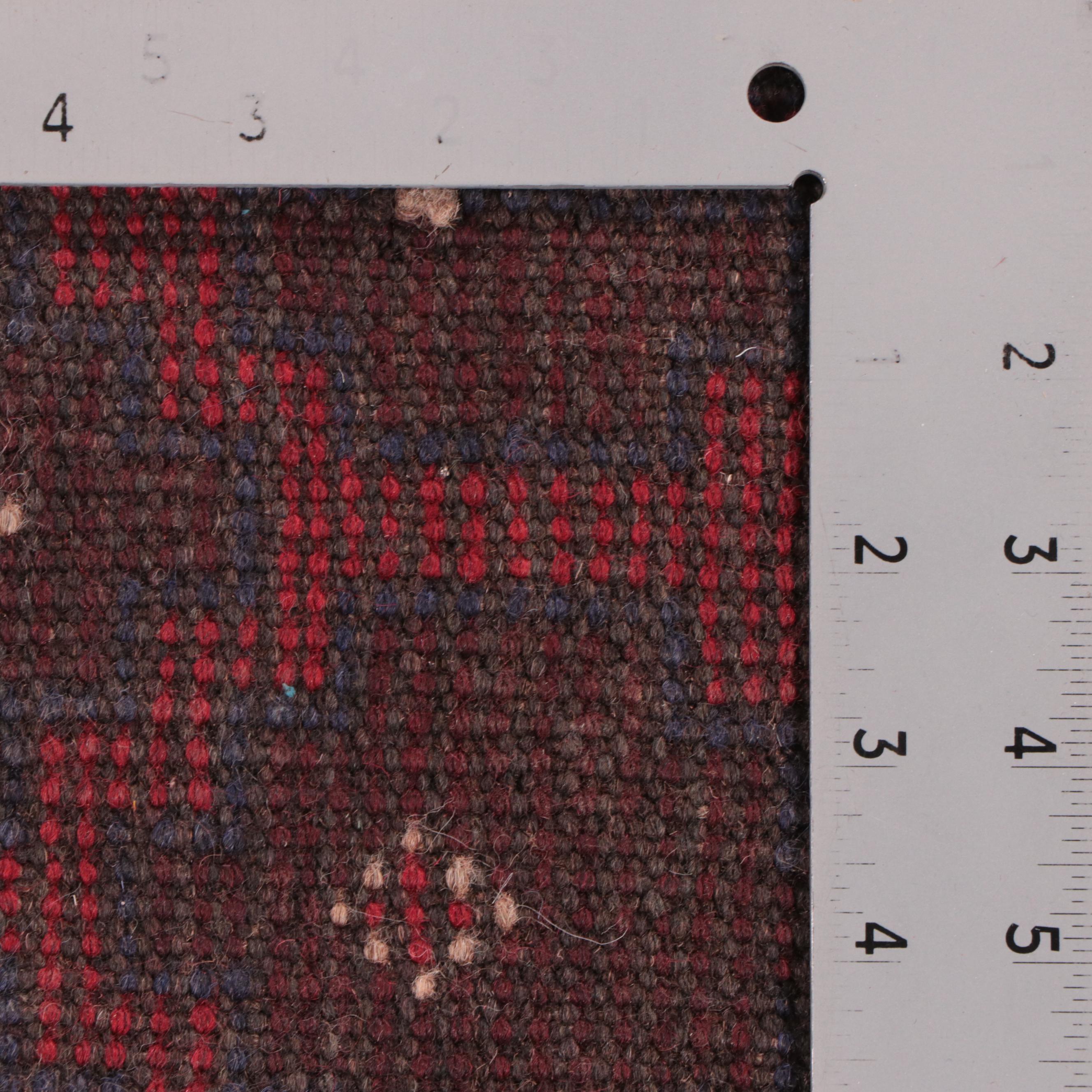 3' x 4'8 Hand-Knotted Afghan Baluch Accent Rug