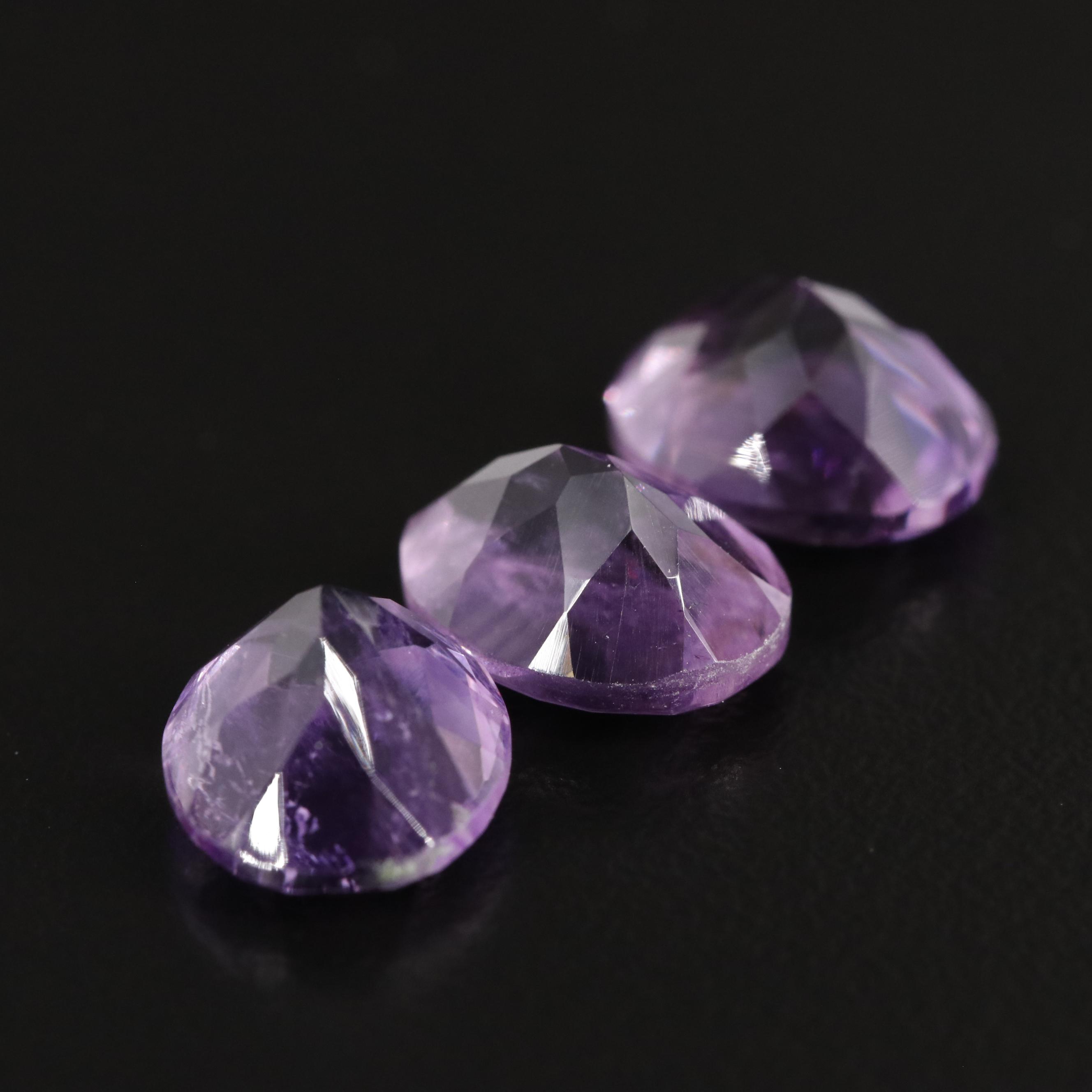 Loose 10.79 CTW Amethyst