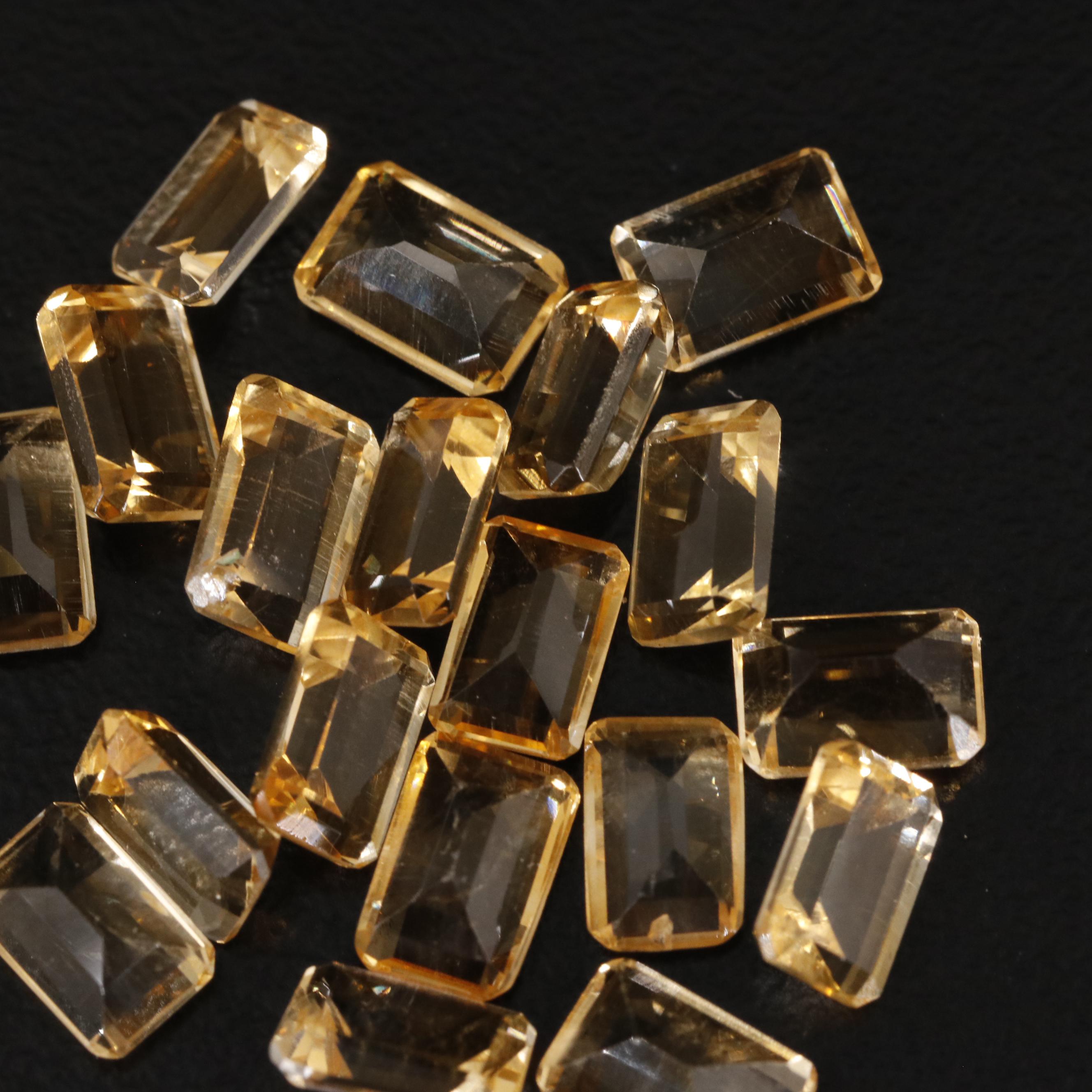 Loose 10.65 CTW Citrine