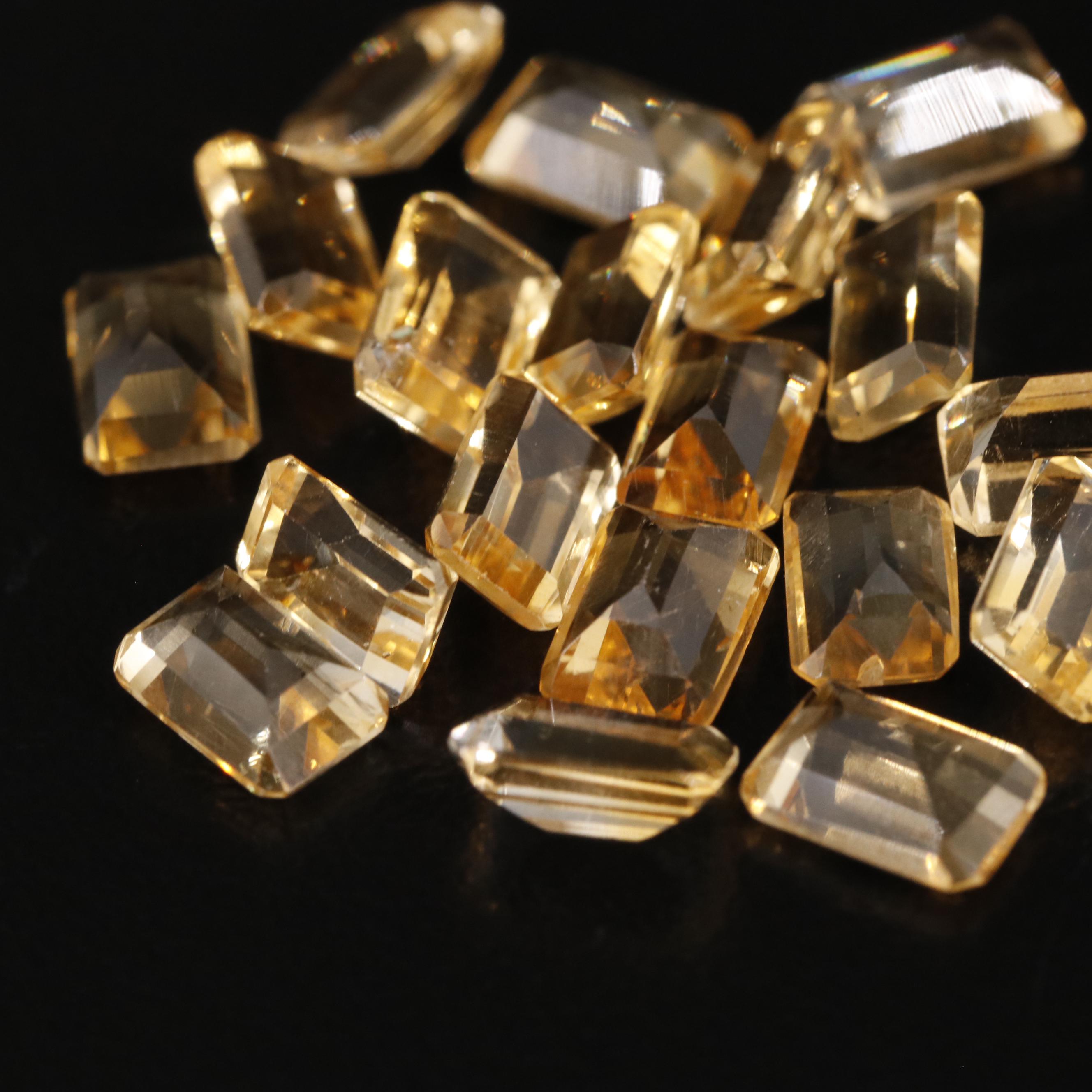 Loose 10.65 CTW Citrine