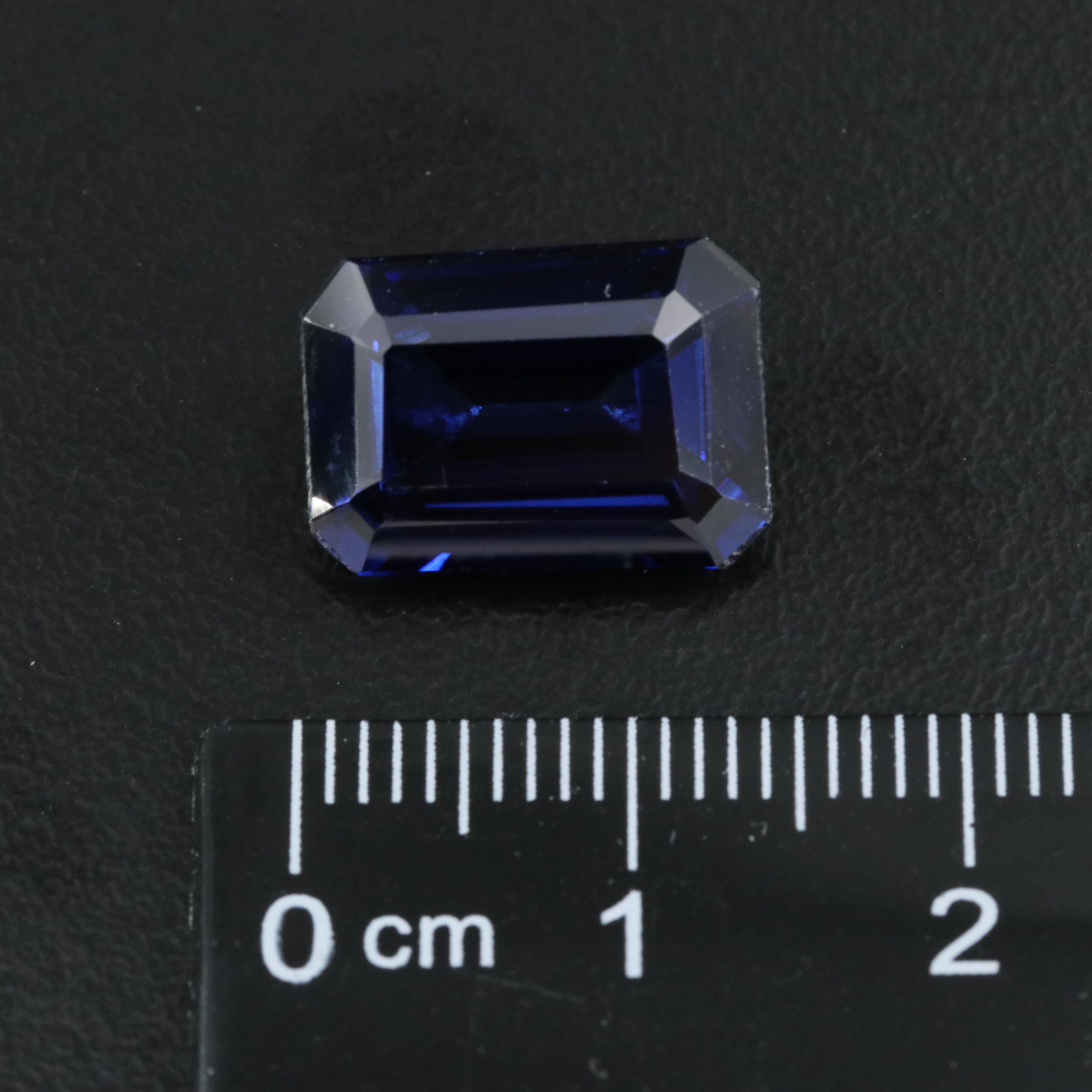 Loose 8.81 CT Lab Grown Sapphire