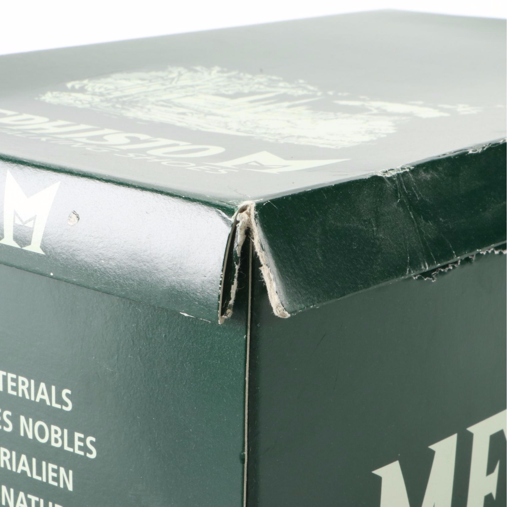 Mephisto Fairway Kiltie Brogue Spiked Golf Shoes with Box