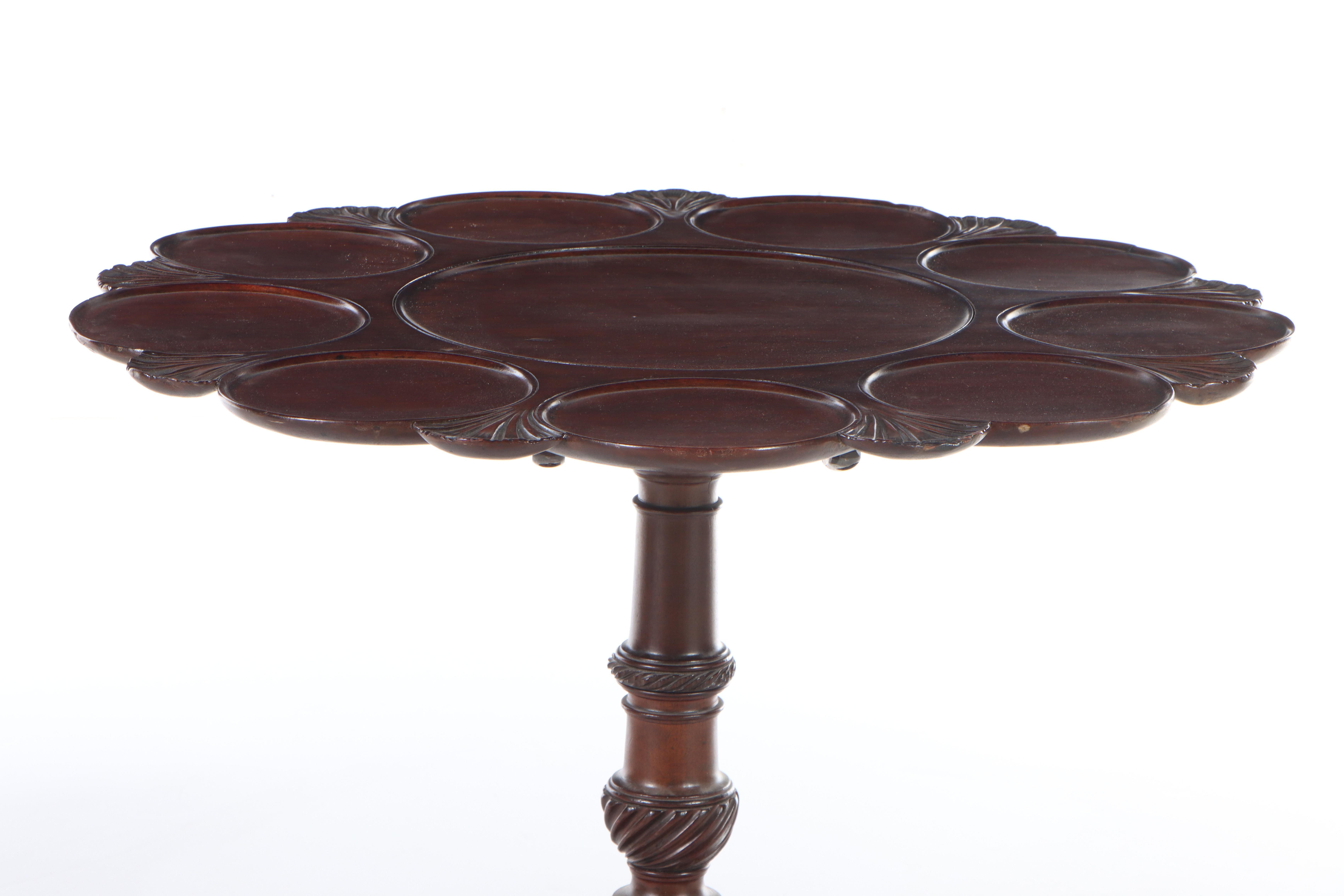 George III Mahogany Tilt-Top "Supper" Table, Late 18th Century