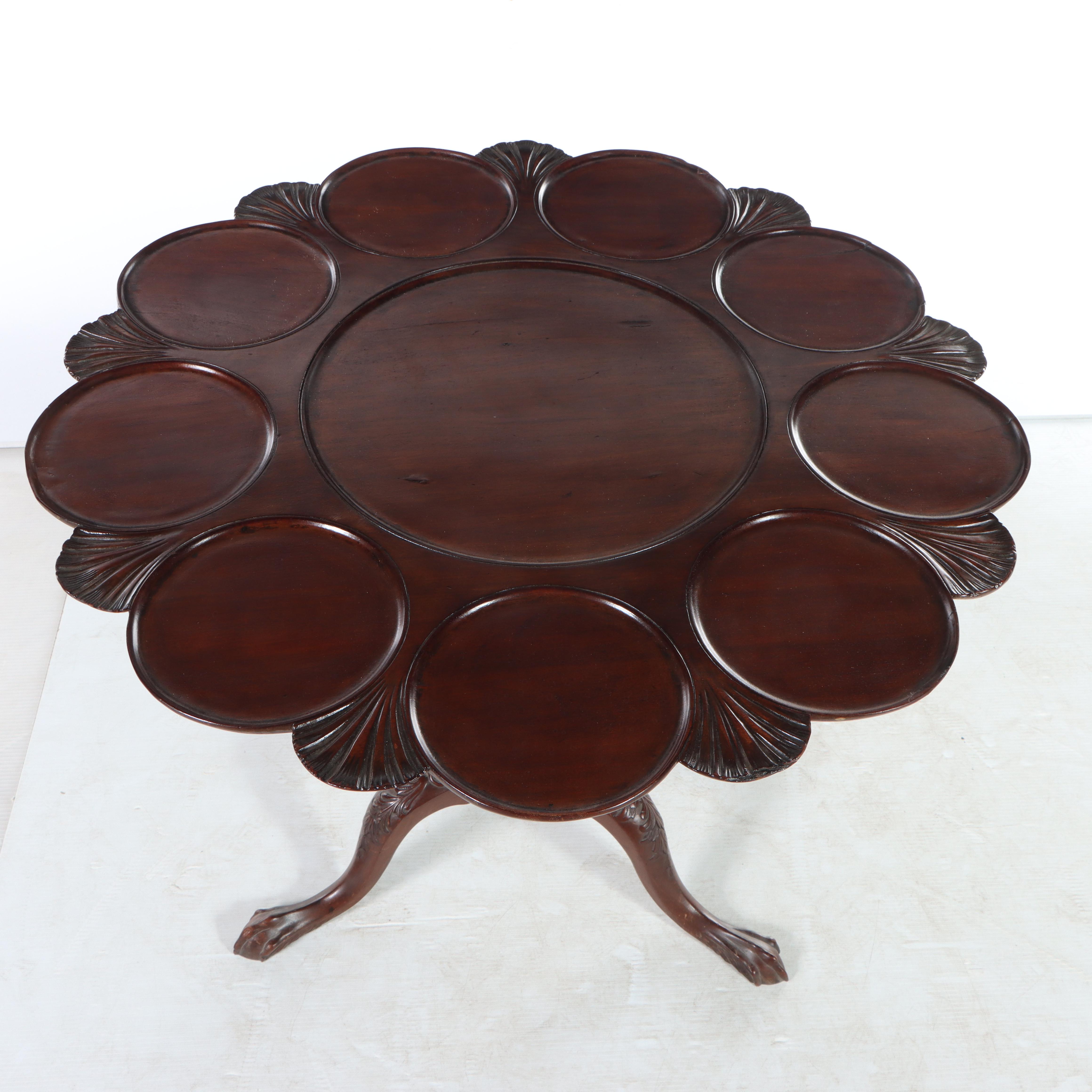 George III Mahogany Tilt-Top "Supper" Table, Late 18th Century