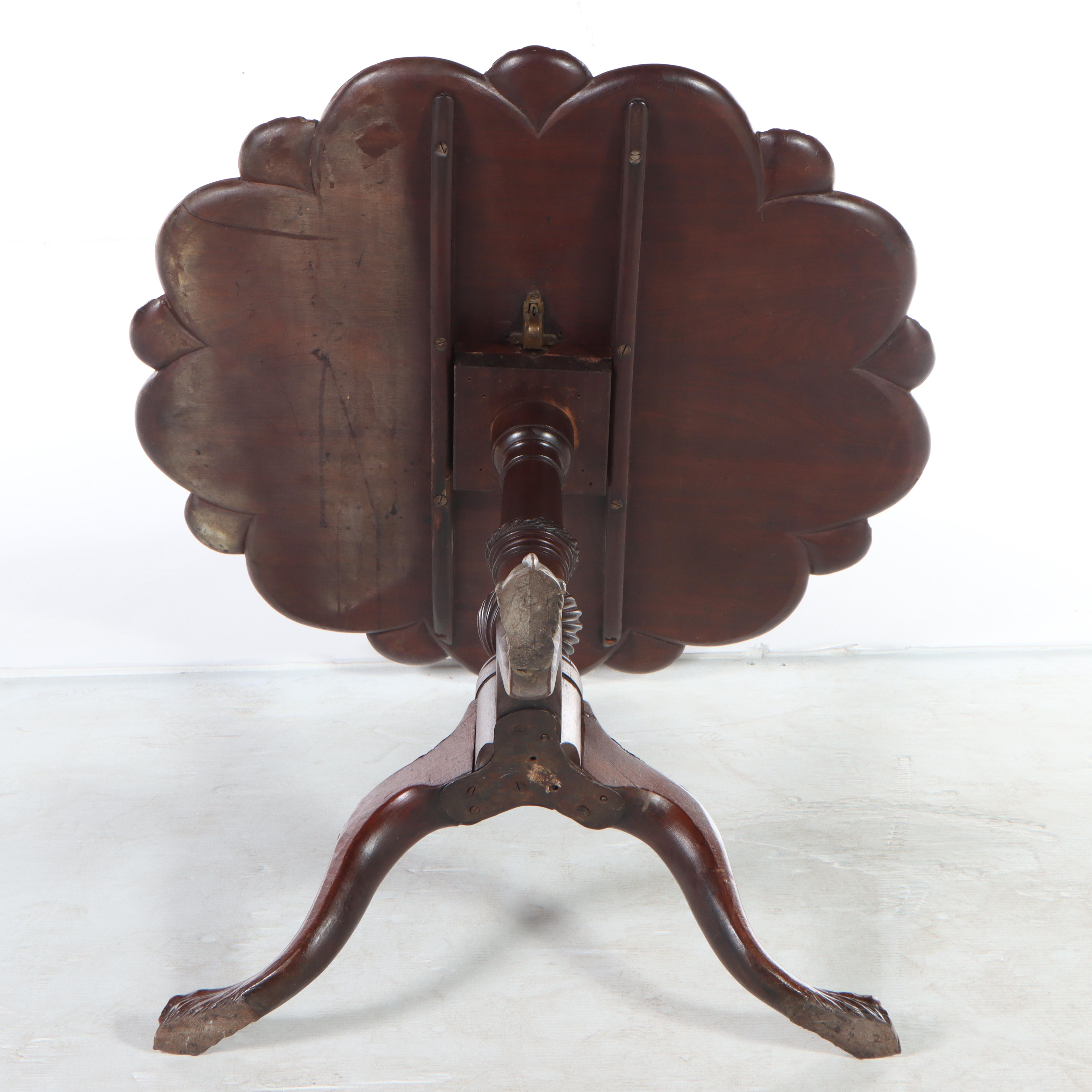 George III Mahogany Tilt-Top "Supper" Table, Late 18th Century