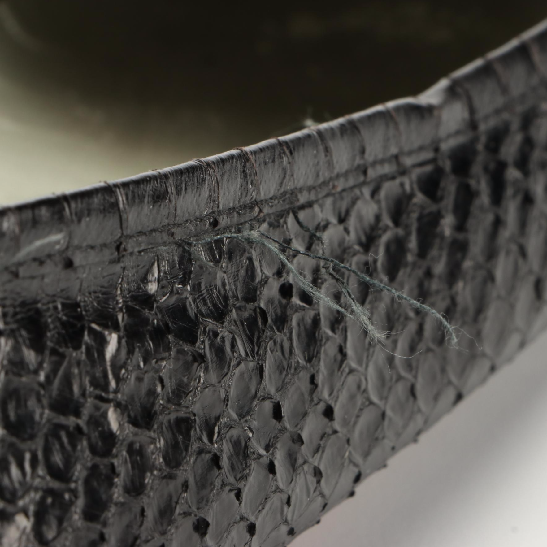 Bally Snakeskin Leather Flats and Finn Comfort Slide Sandals