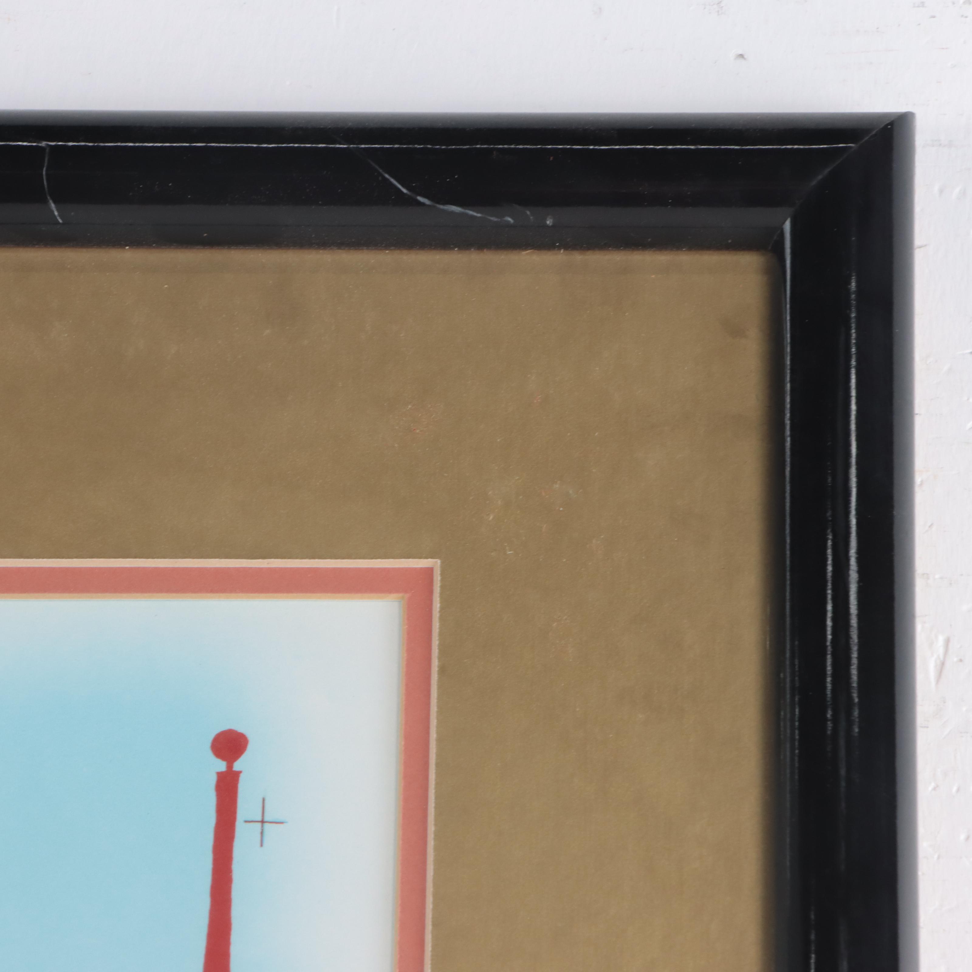 Friedensreich Hundertwasser Serigraph "Homo Humus Come Va 10002 Nights"