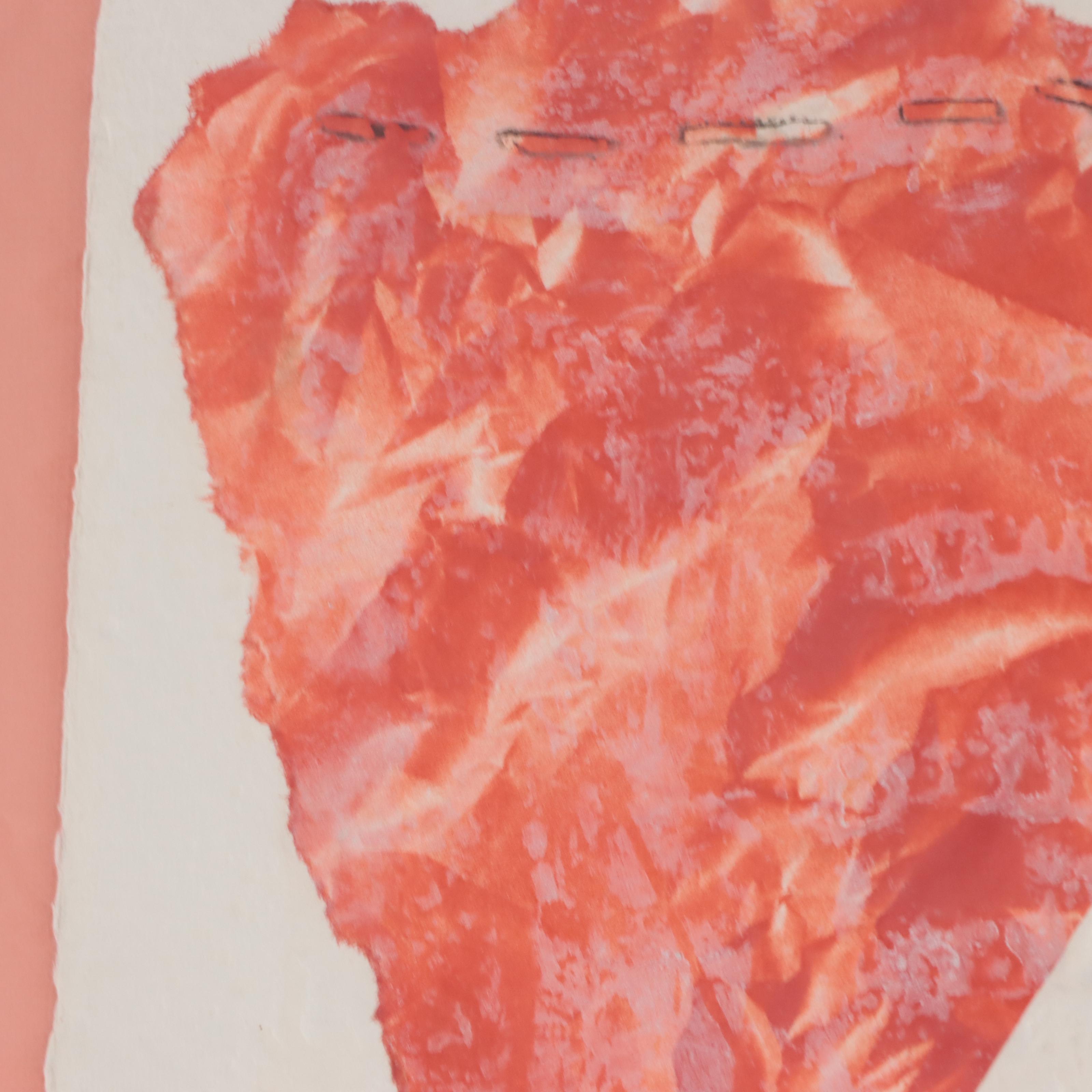 James Coignard Carborundum Etching "Skcar," Circa 1980