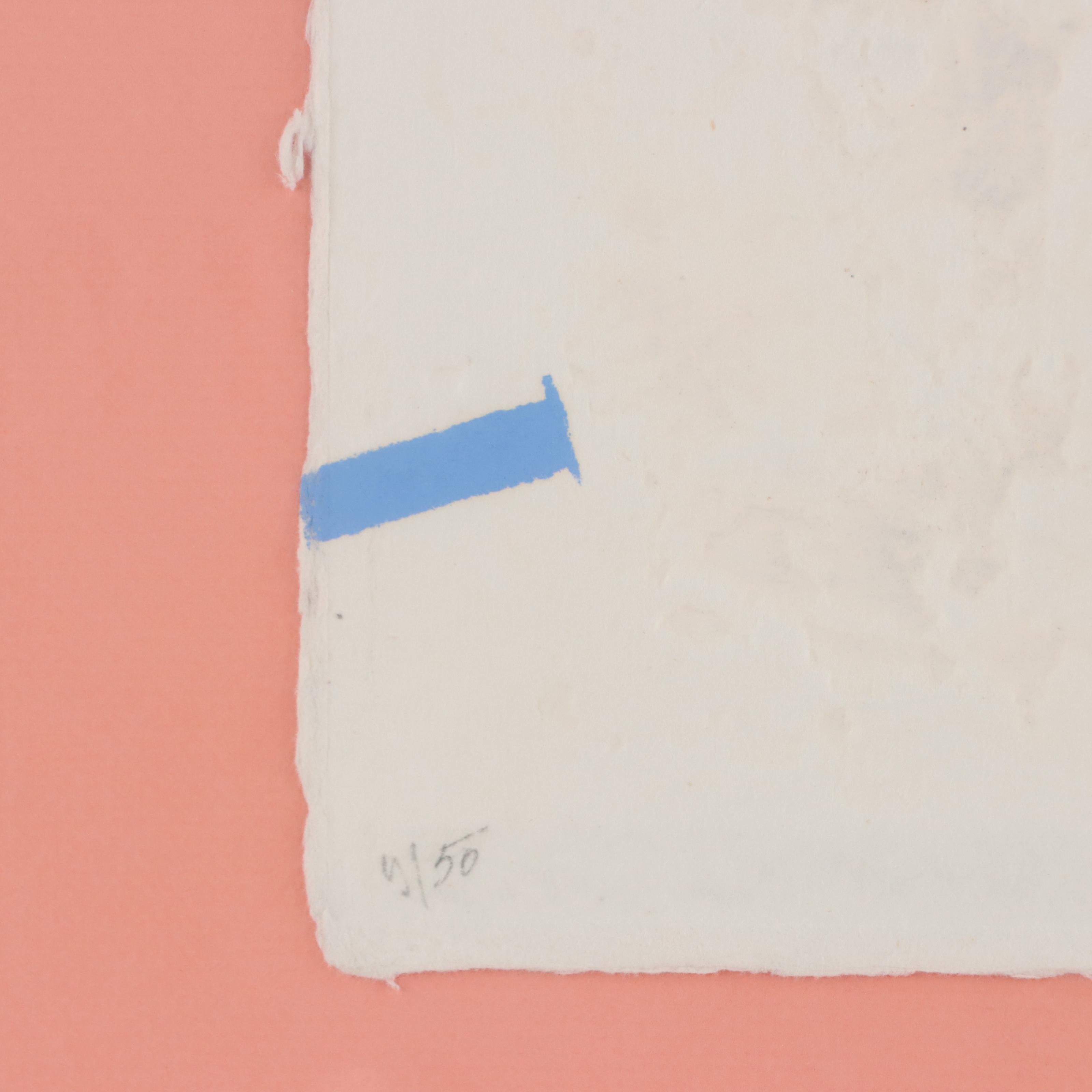 James Coignard Carborundum Etching "Skcar," Circa 1980