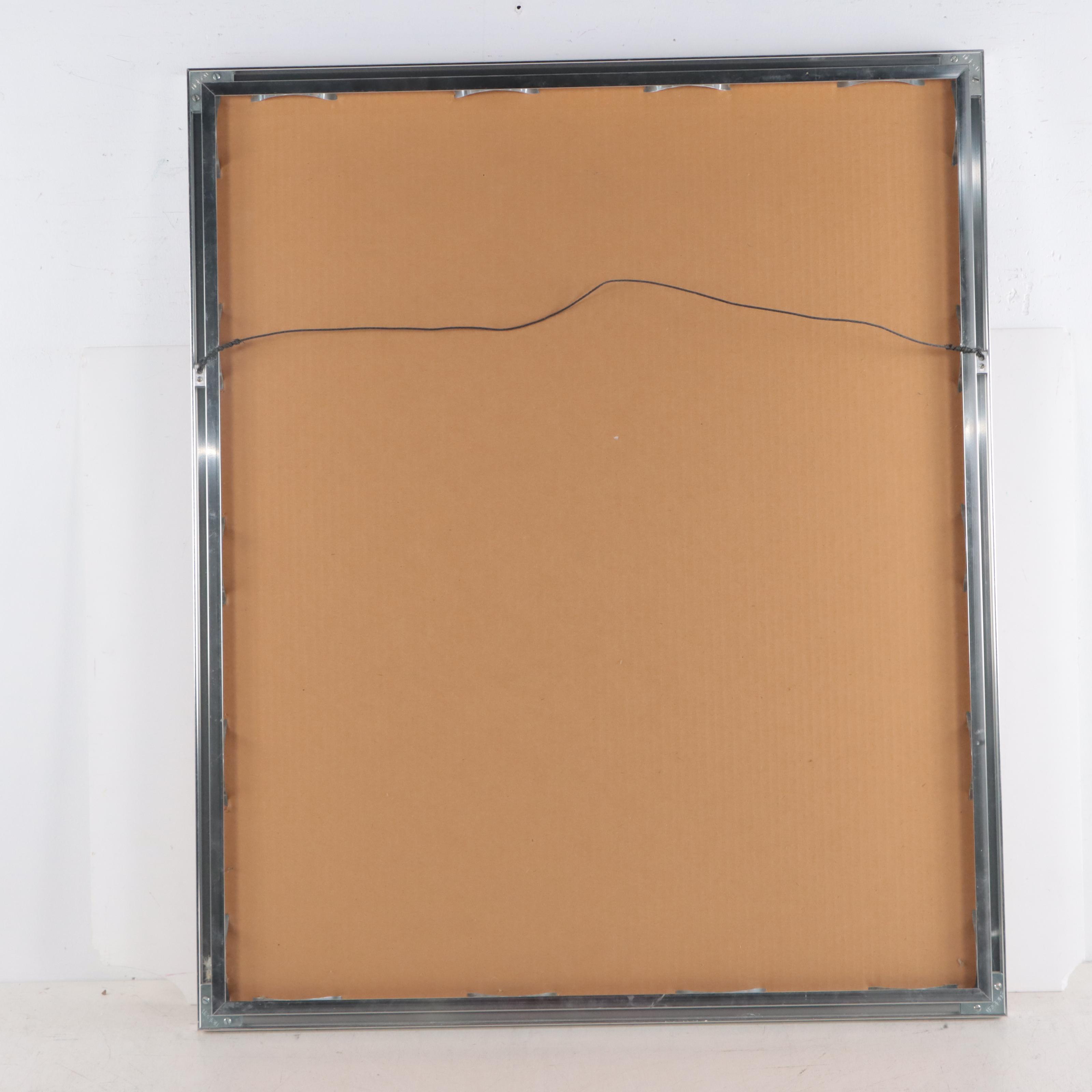 James Coignard Carborundum Etching "Skcar," Circa 1980