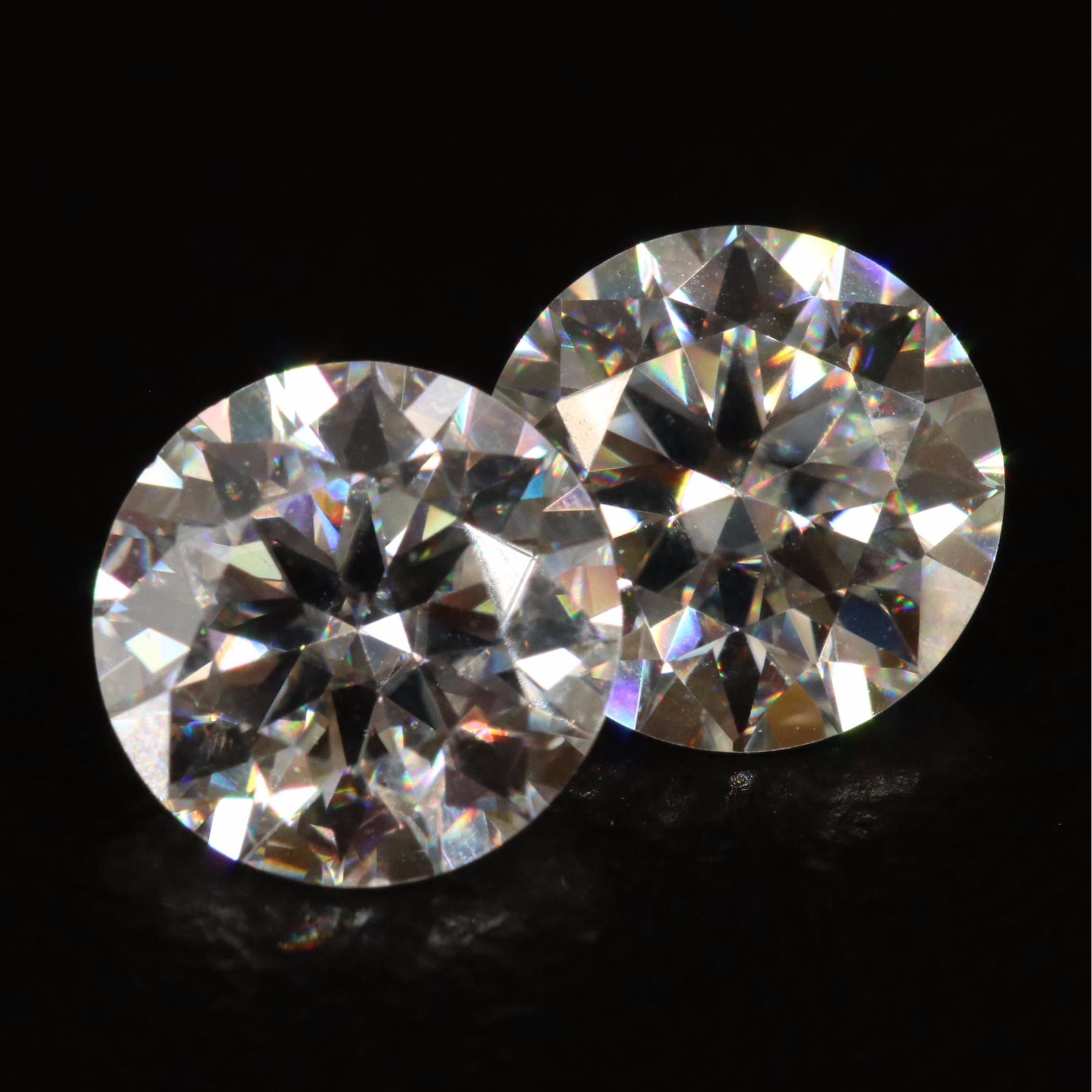 Loose 1.87 CTW Moissanite