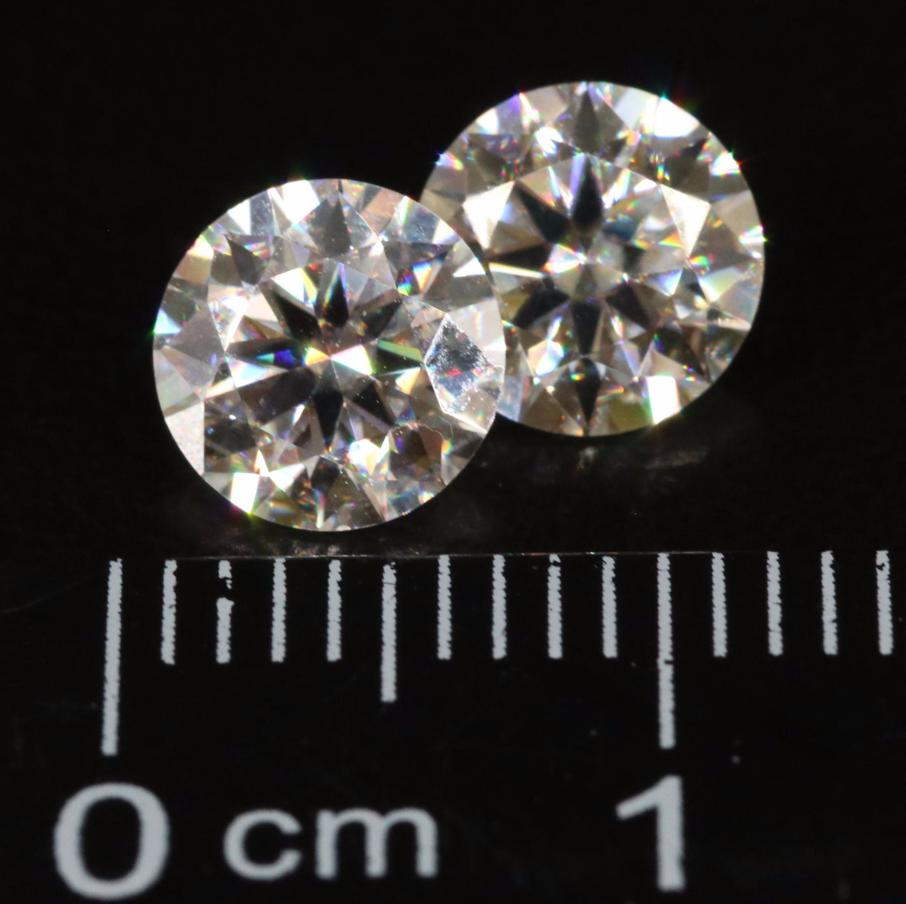 Loose 1.87 CTW Moissanite