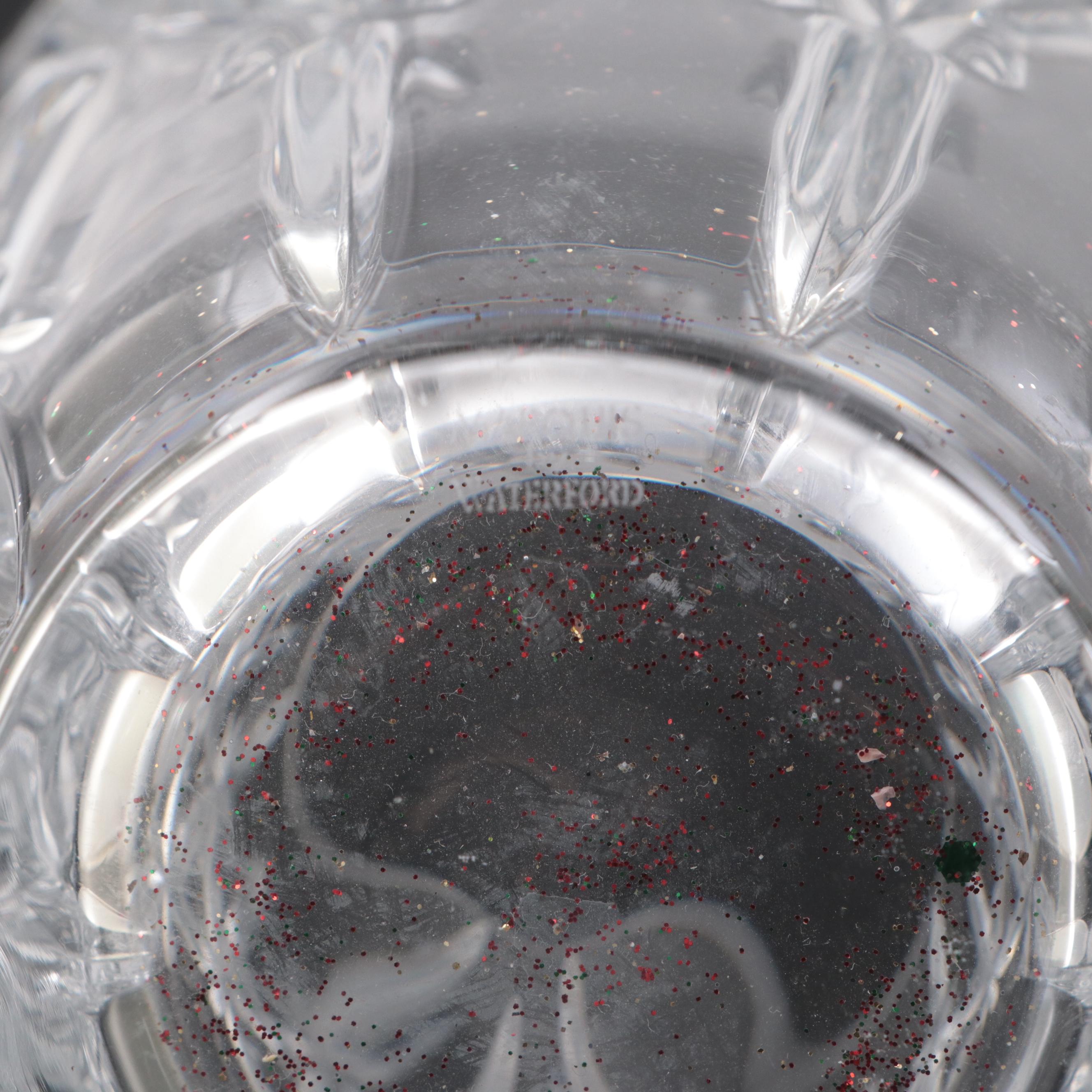 Waterford Crystal "Lismore" Bowl with Marquis by Waterford "Sparkle" Vase