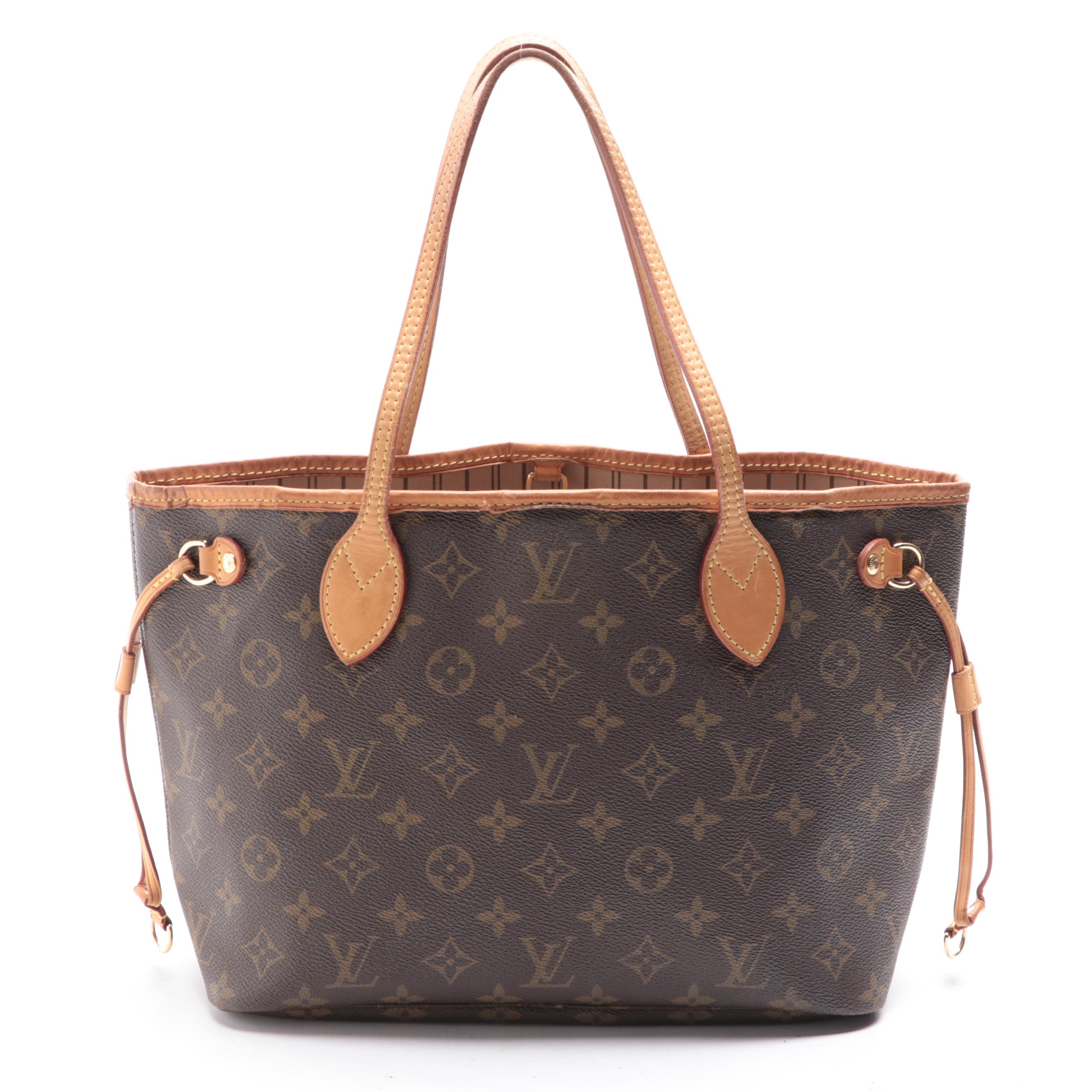 Louis Vuitton Neverfull PM in Monogram Canvas and Vachetta Leather