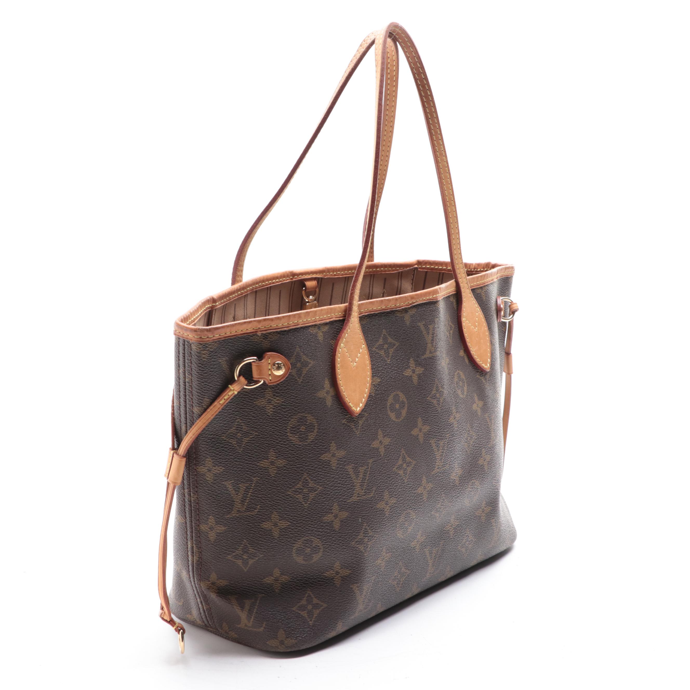 Louis Vuitton Neverfull PM in Monogram Canvas and Vachetta Leather