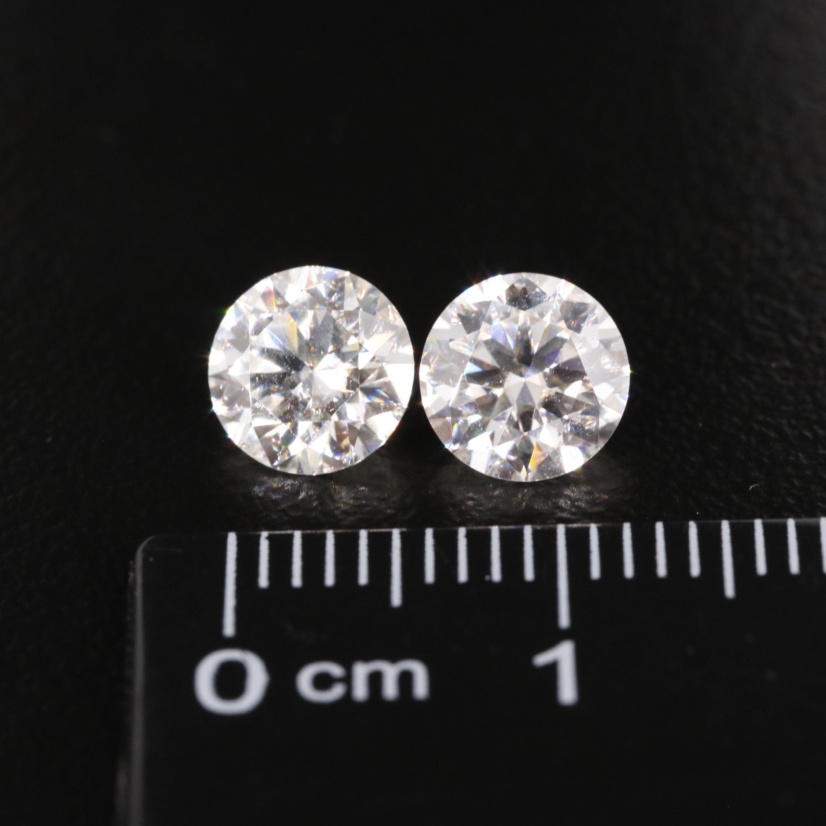Loose 1.81 CTW Moissanite