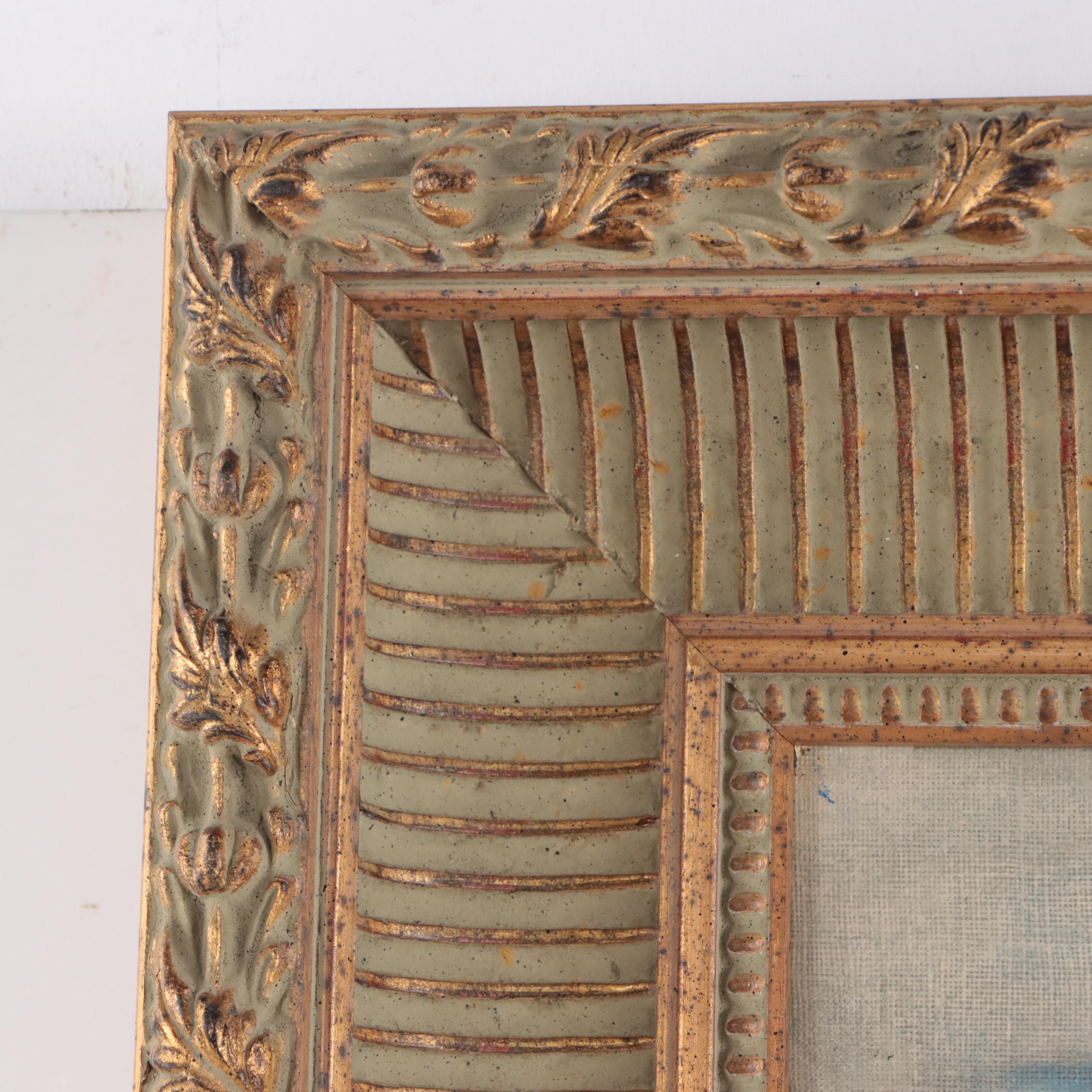 Charles Ragland Bunnell Abstract Modernist Oil Painting, 1960