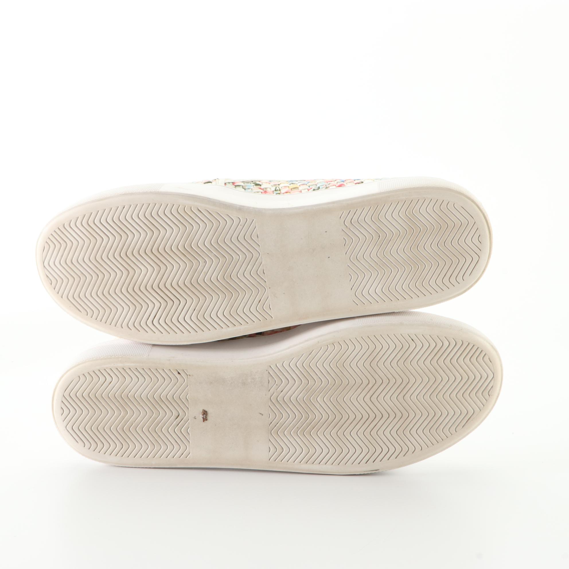 L.L. Bean Leather Chelsea Boots and Caslon Confetti Weave Platform Loafers