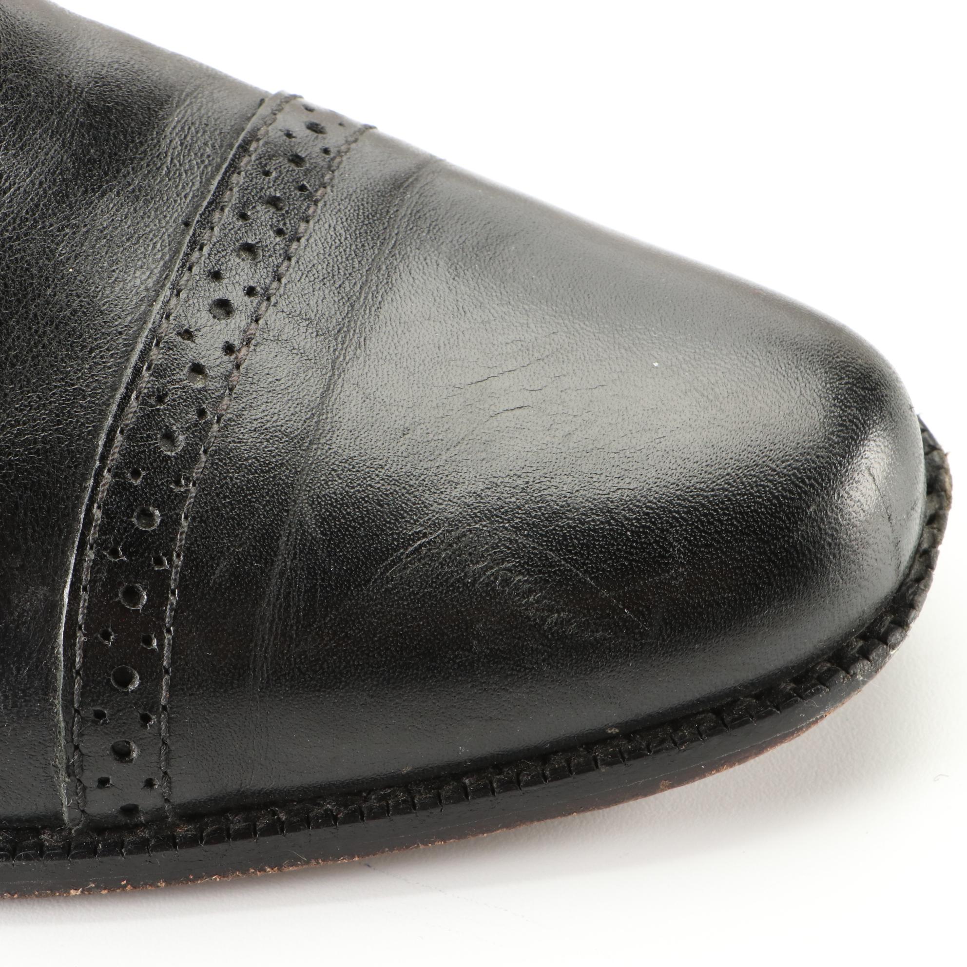 L.L. Bean Leather Chelsea Boots and Caslon Confetti Weave Platform Loafers