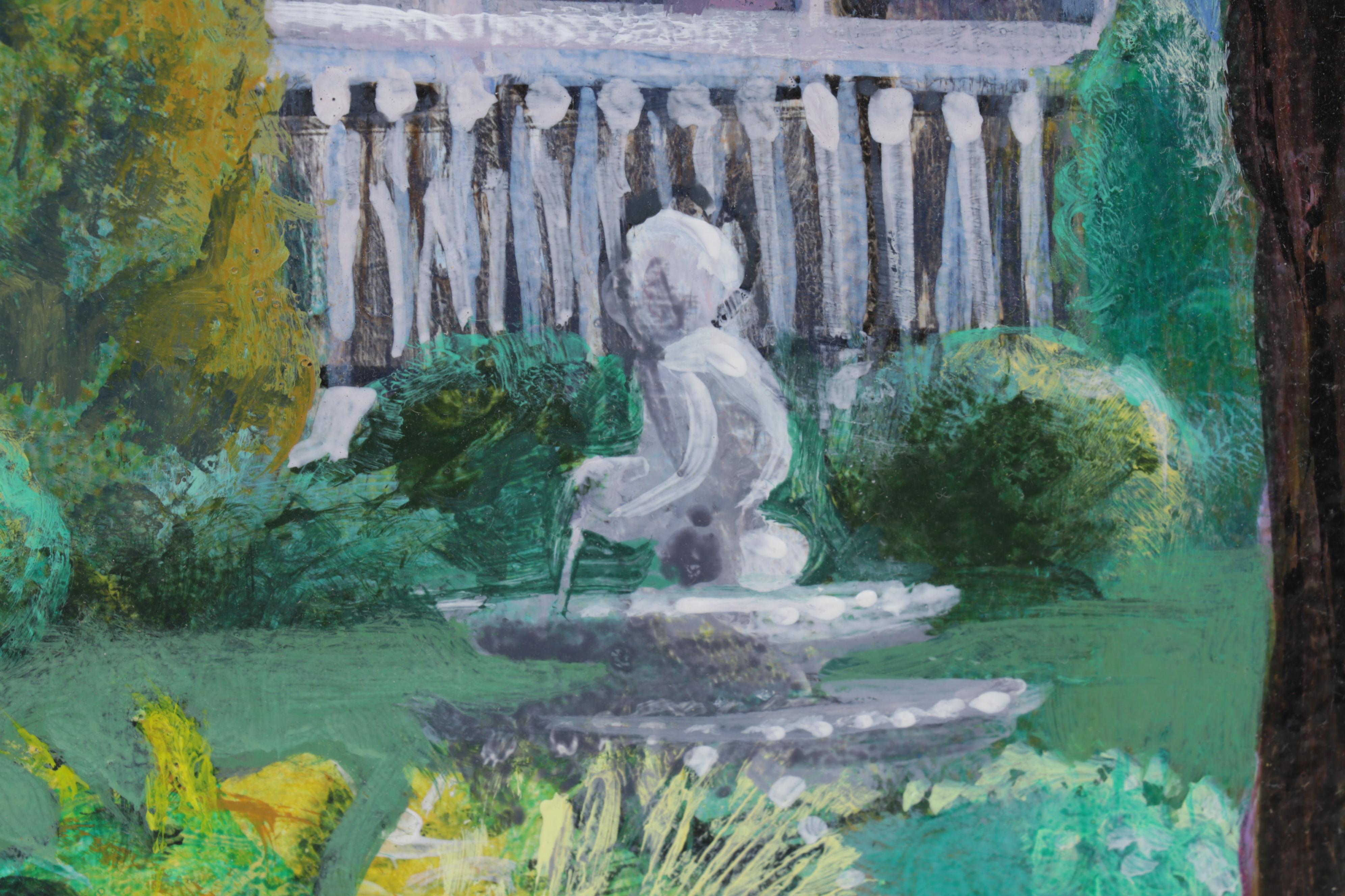 Michael Kaiser Acrylic Painting "Riverside Inn," 2003