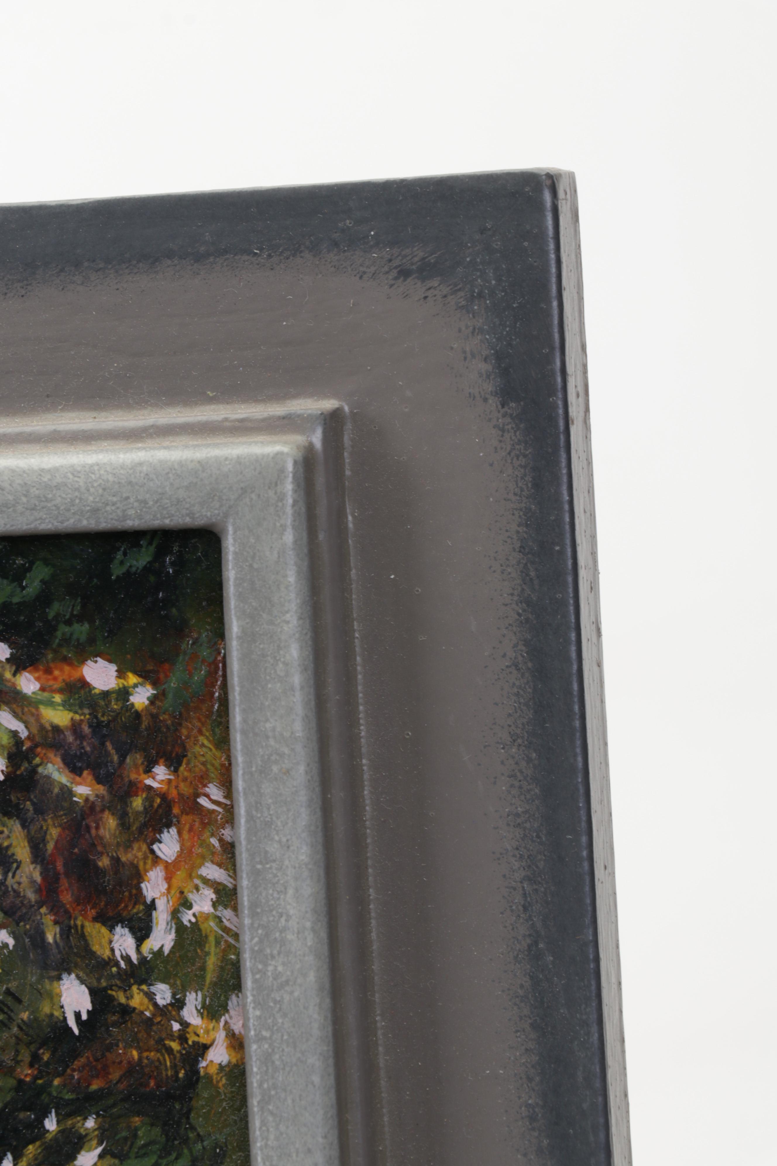 Michael Kaiser Acrylic Painting "Riverside Inn," 2003