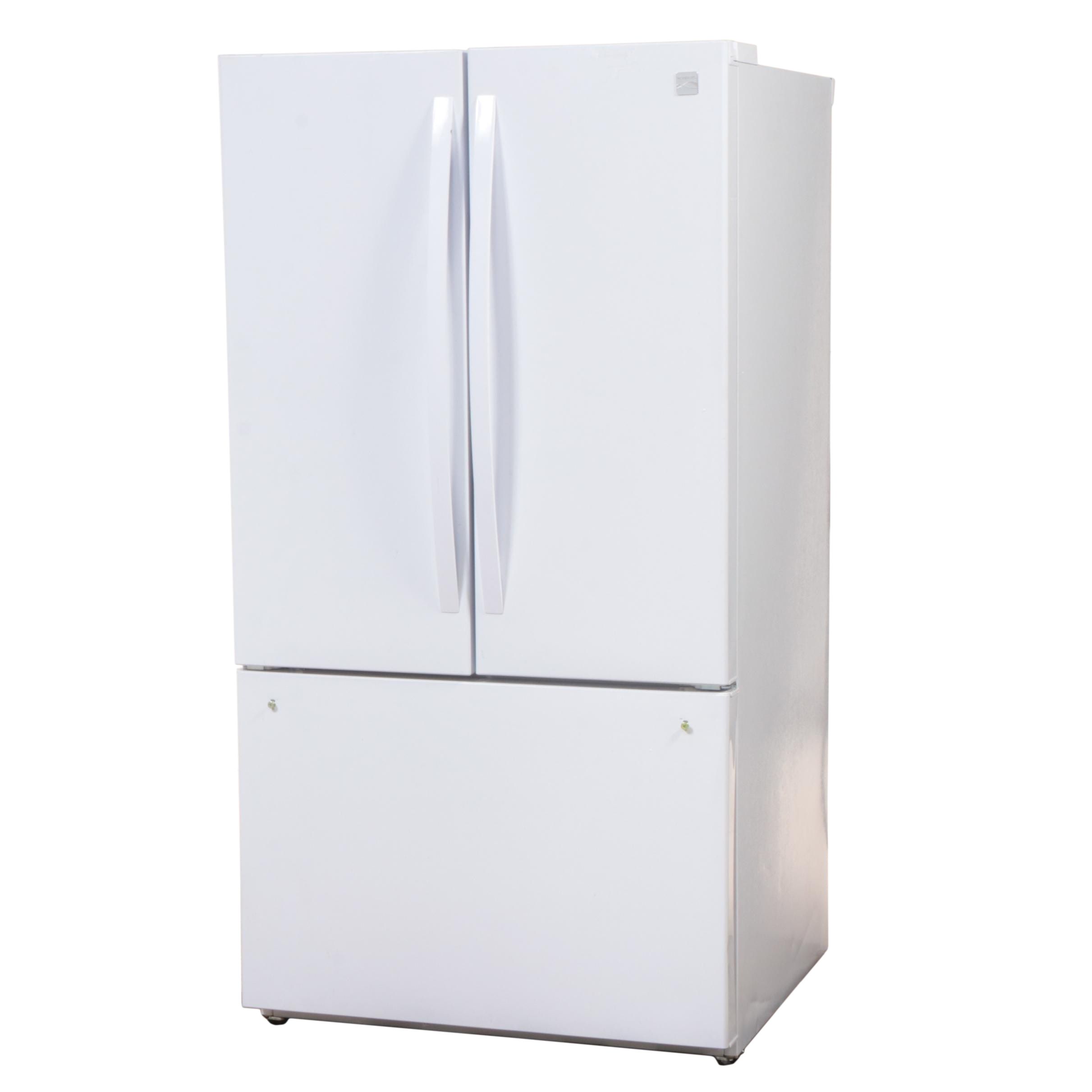 Kenmore 26.1 Cu. Ft. White French Door Refrigerator with Ice Maker