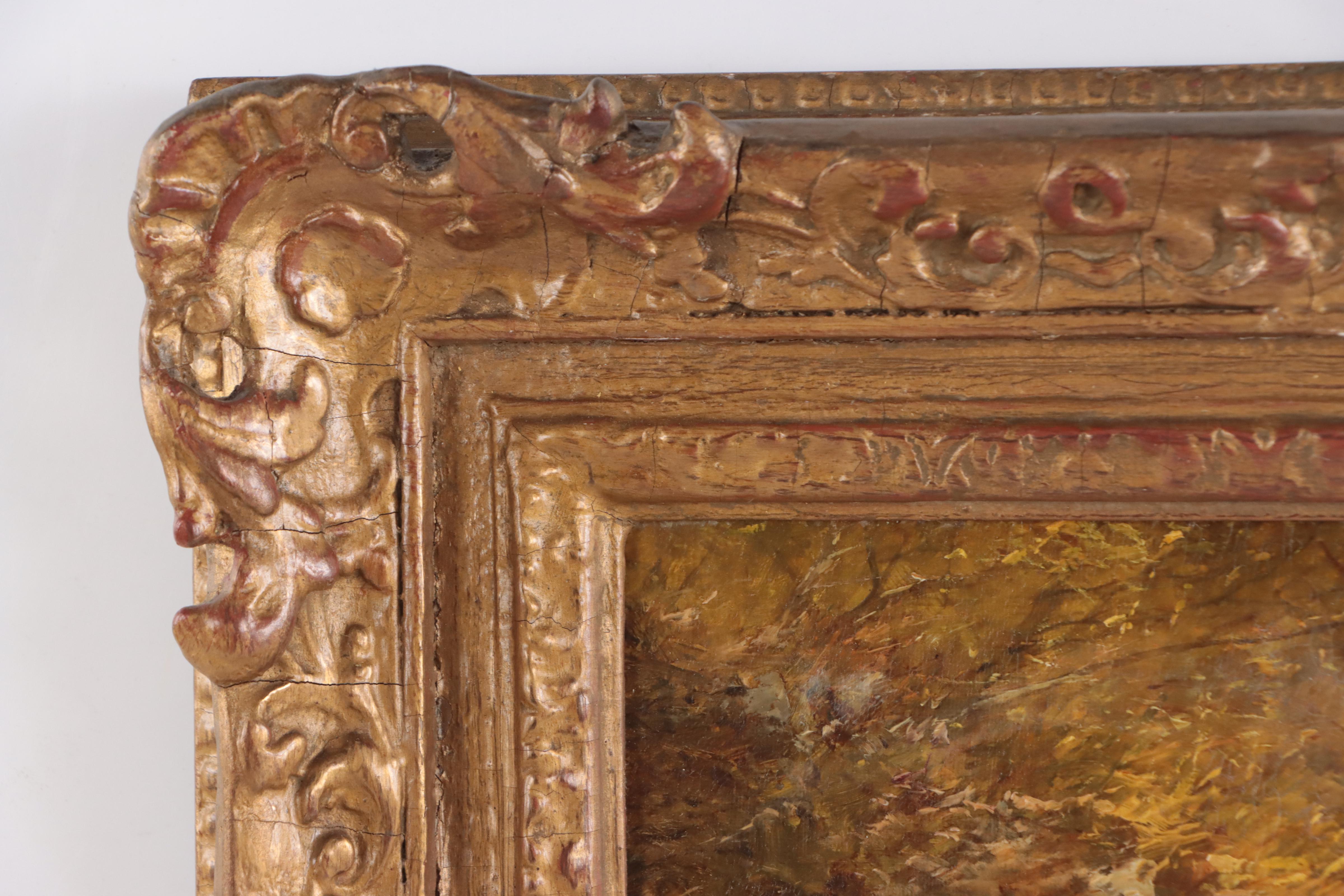 Thomas Dingle Forest Riverscape Oil Painting "The Kingfisher's Haut"