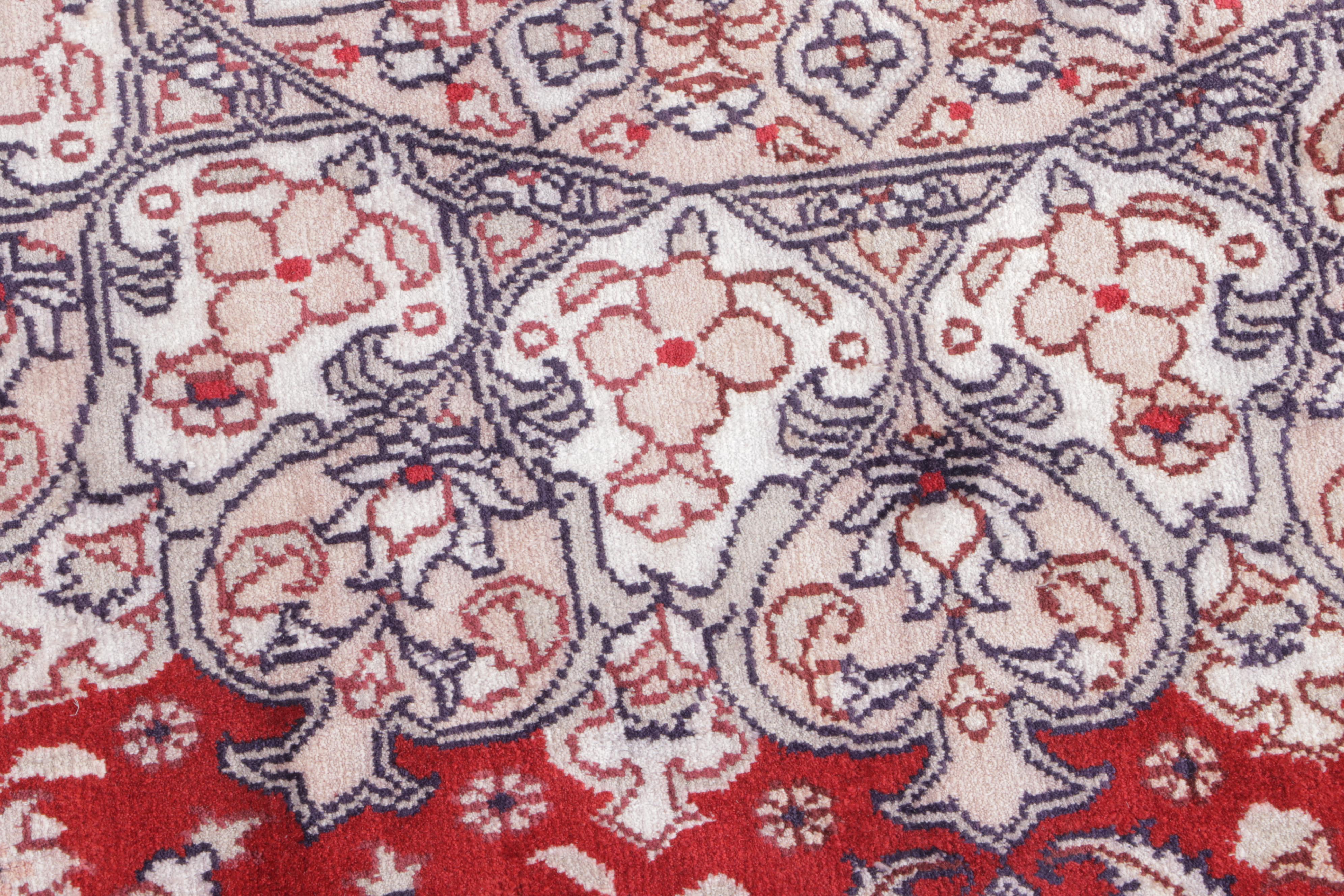 6'10 x 6'10 Hand-Knotted Persian Style Round Area Rug