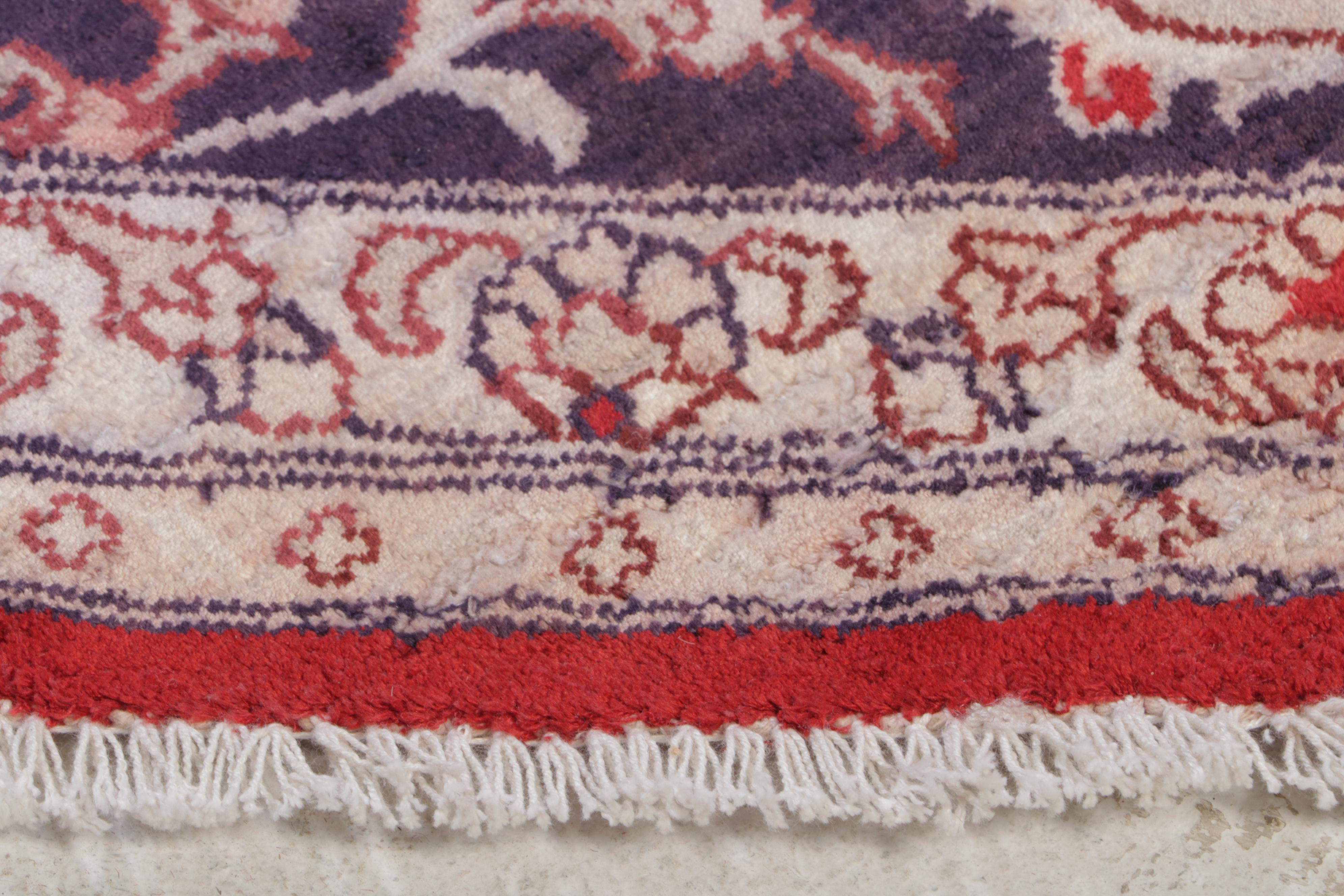 6'10 x 6'10 Hand-Knotted Persian Style Round Area Rug