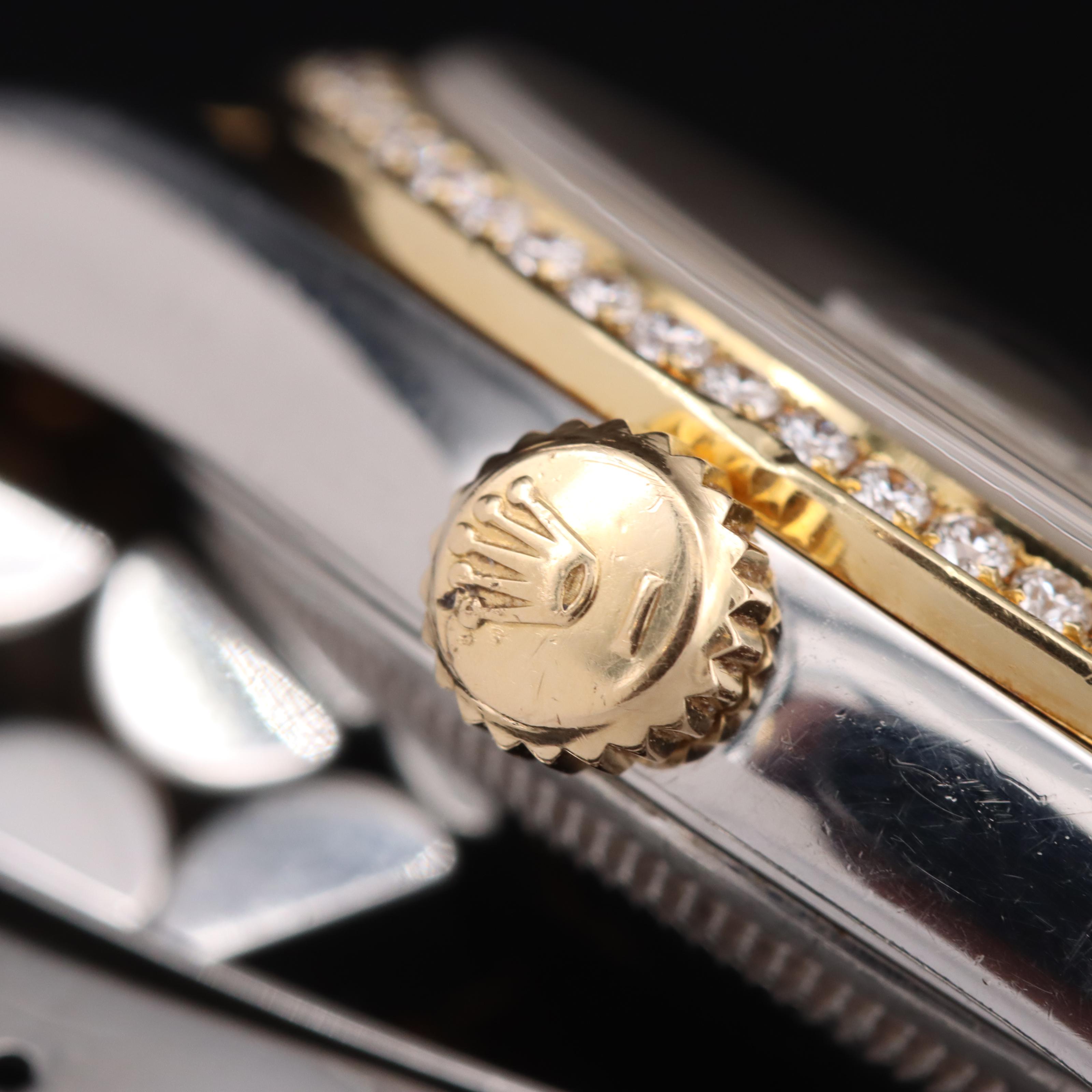 1989 Rolex Datejust 1.23 CTW Diamond Watch