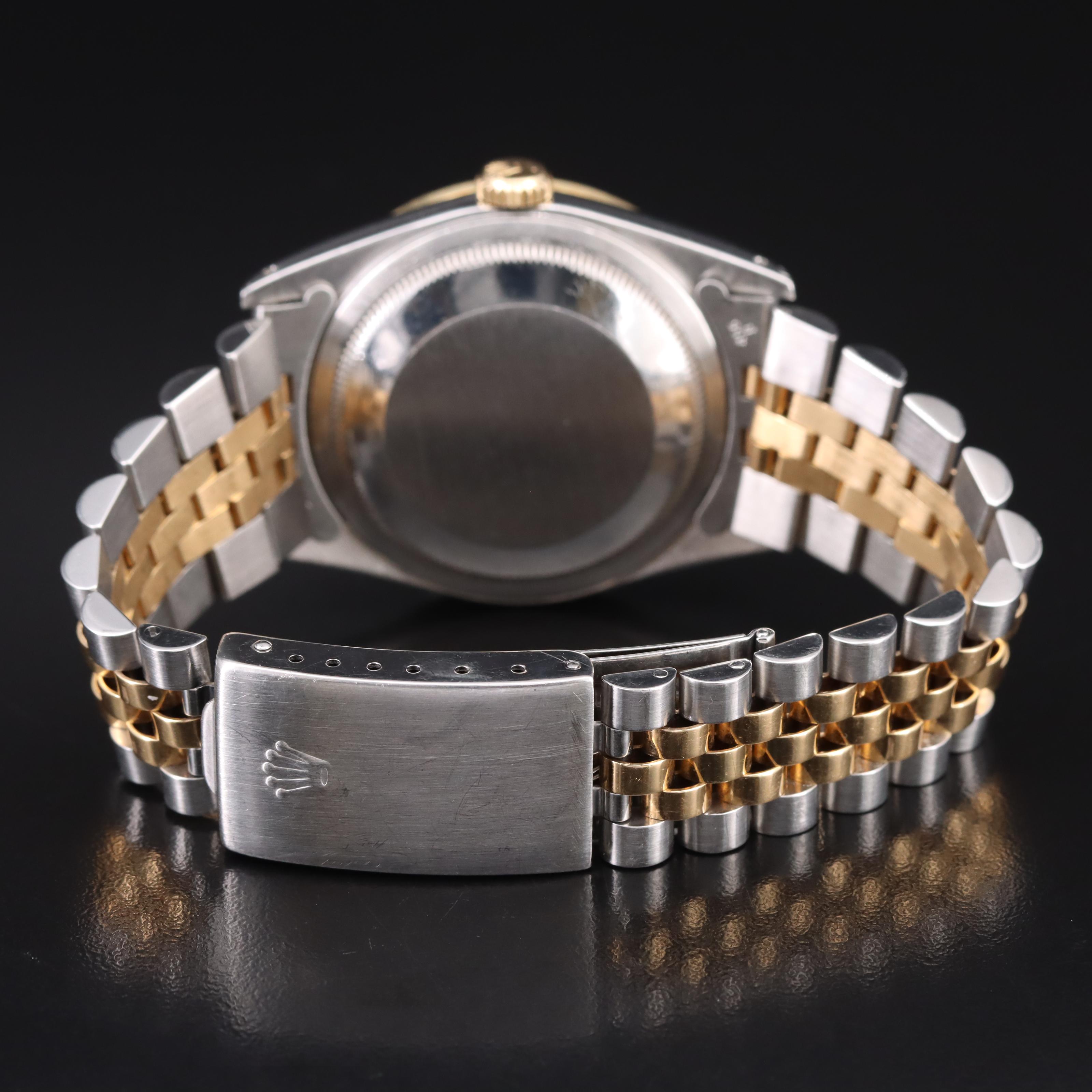 1989 Rolex Datejust 1.23 CTW Diamond Watch