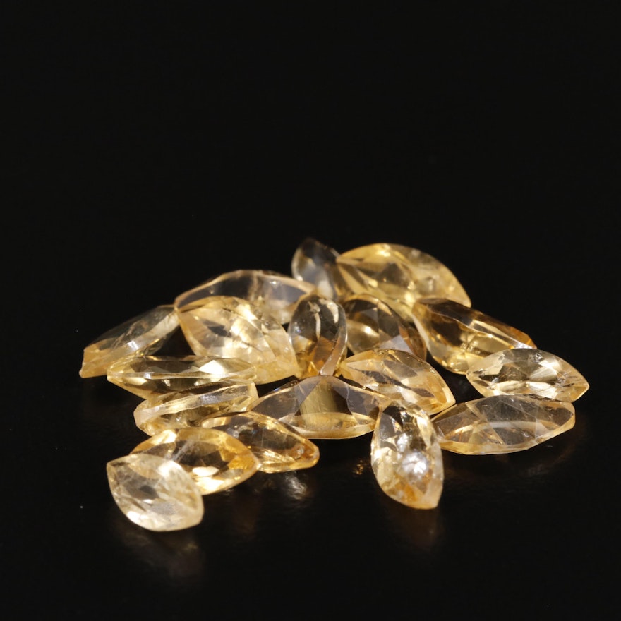 Loose 15.62 CTW Citrine