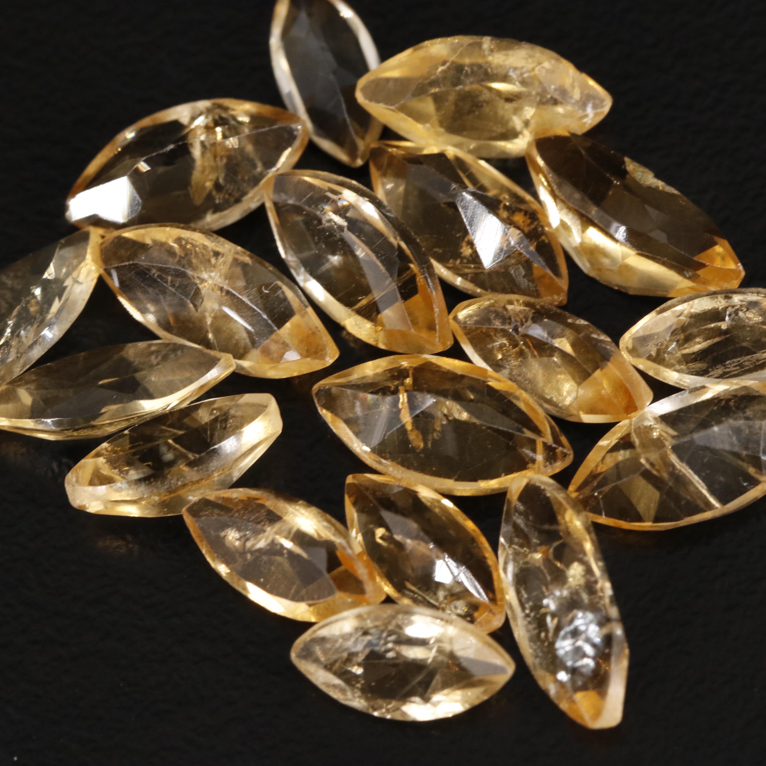 Loose 15.62 CTW Citrine