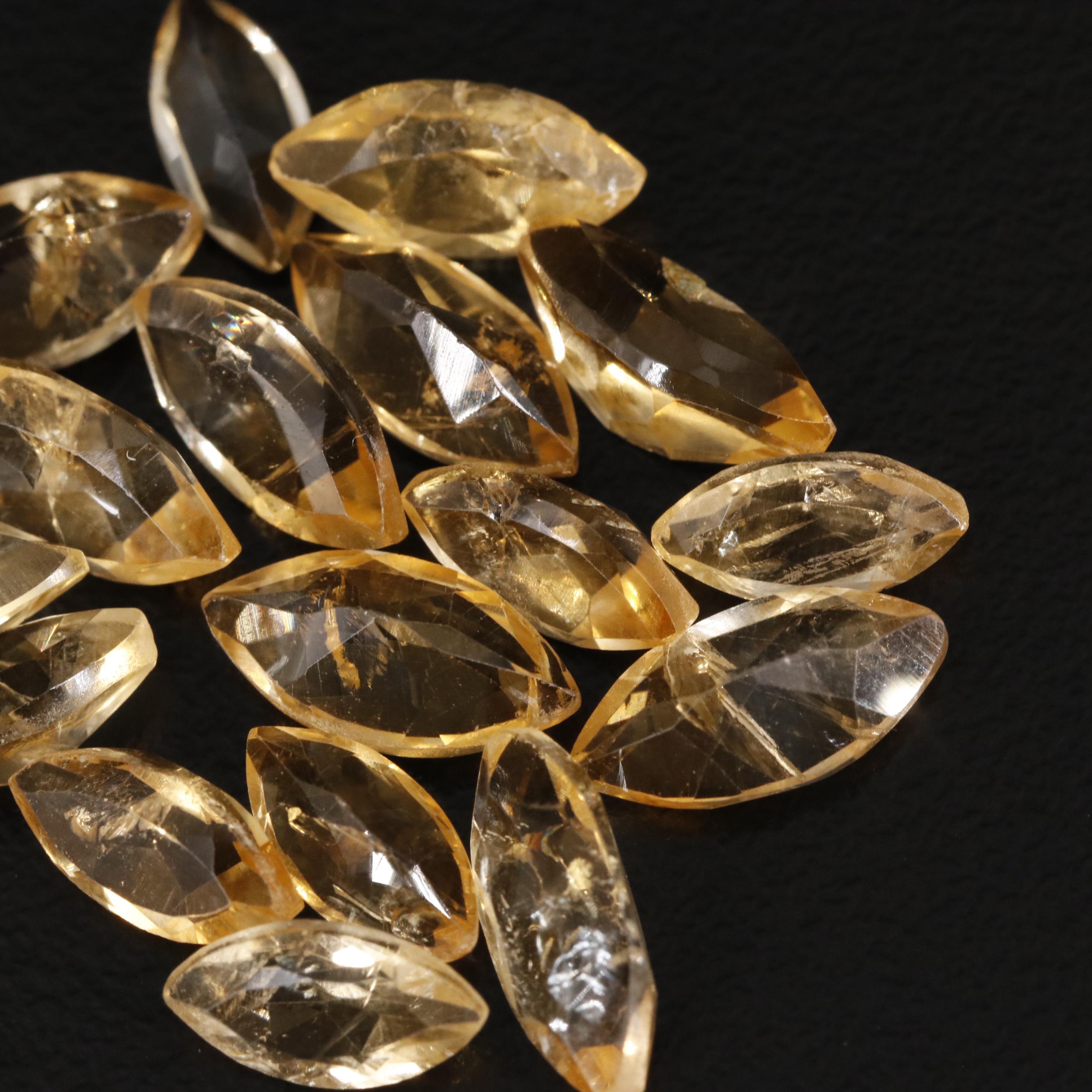 Loose 15.62 CTW Citrine