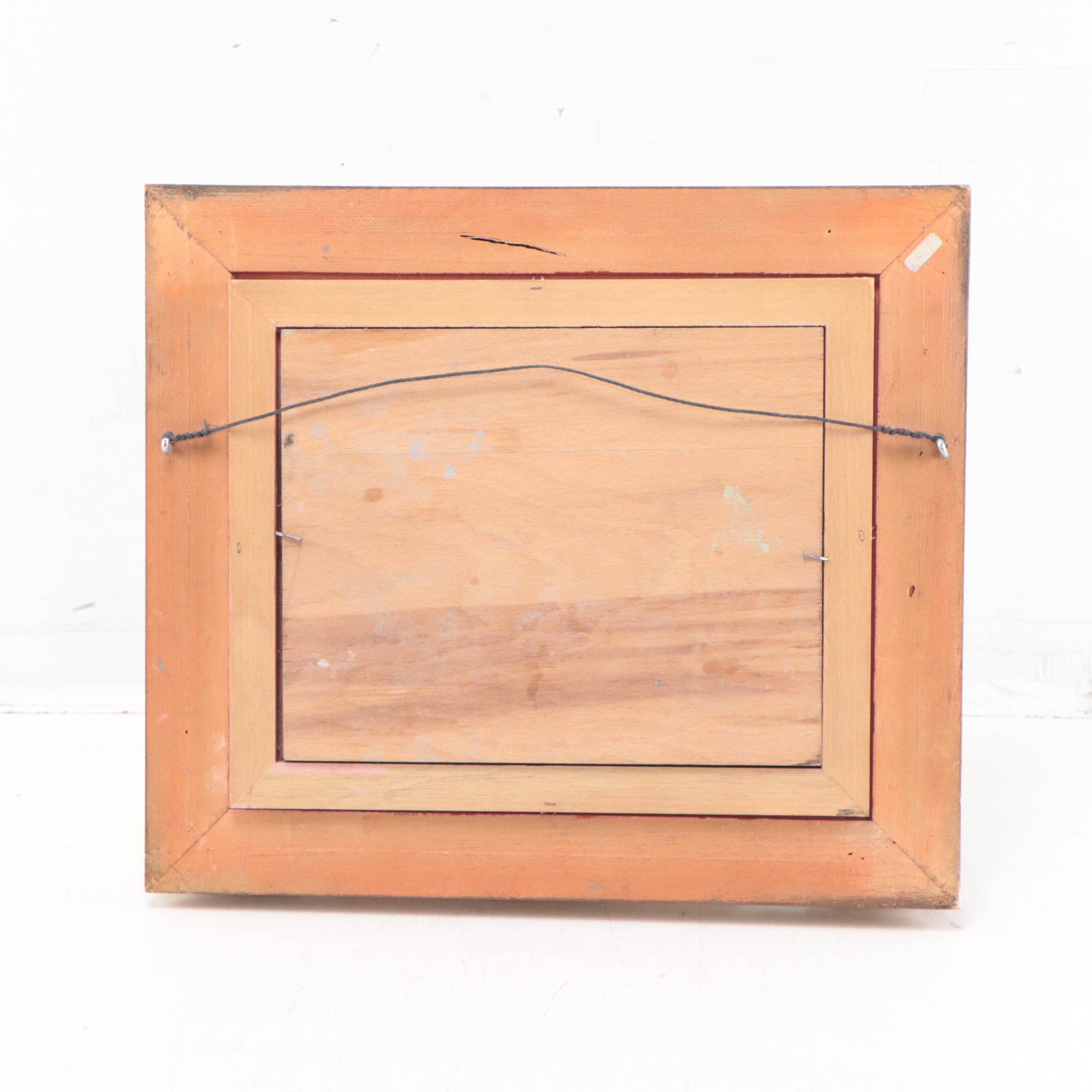 Pietro Ardito Oil Painting of Religious Figures Running