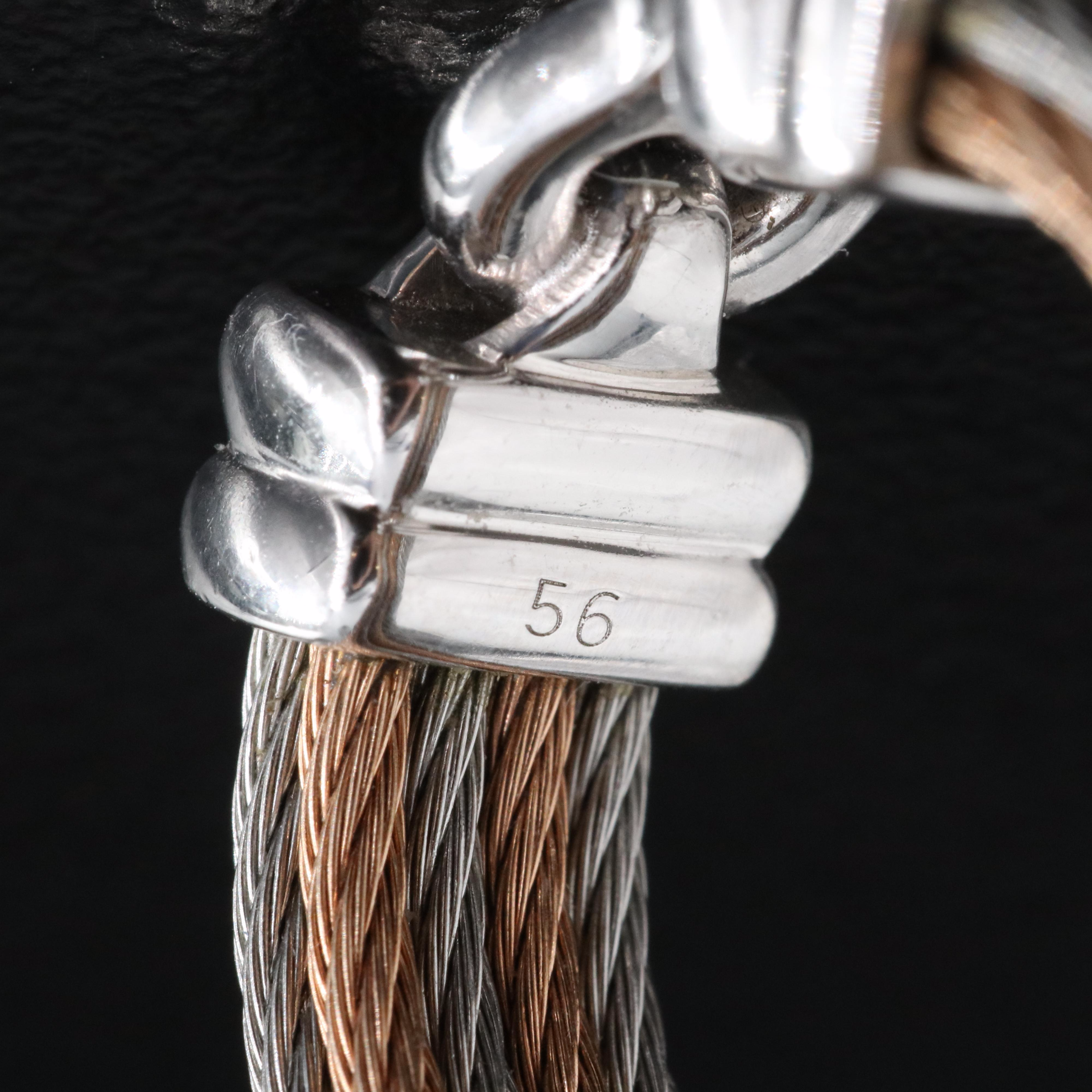 Charriol Interlocking Ring Including Stainless Steel