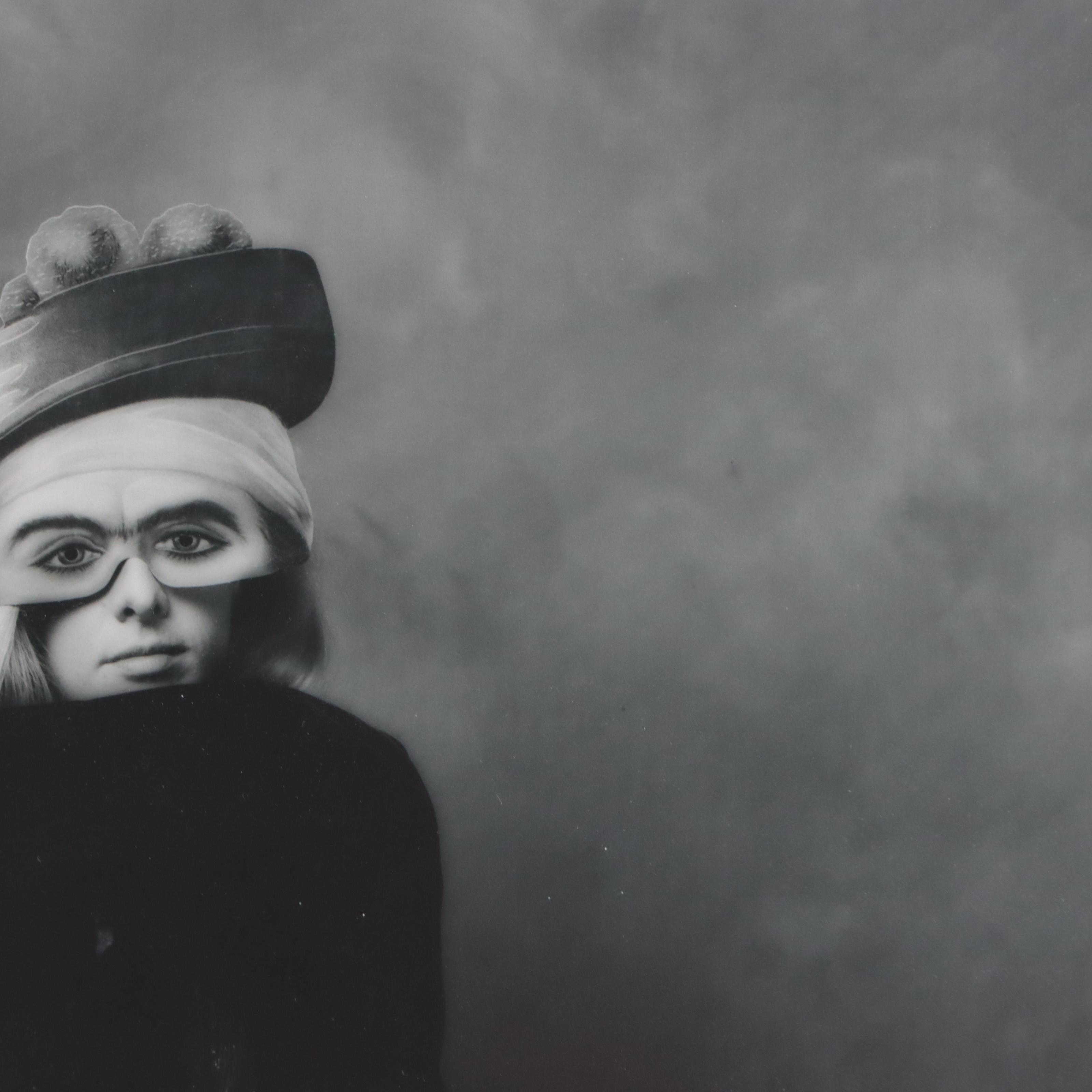 DeVito Silver Gelatin Print of Masked Woman in a Cape, circa 2000