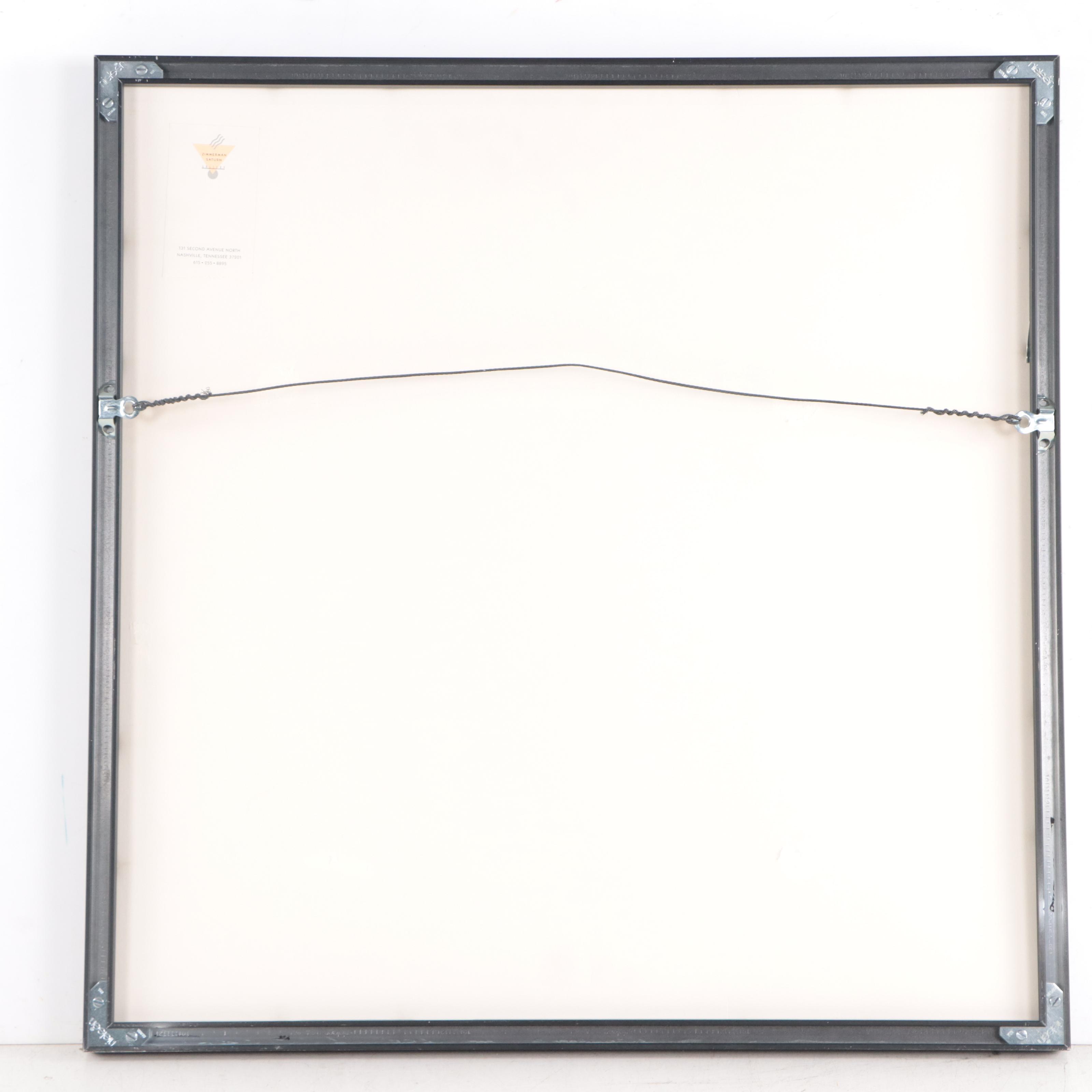 DeVito Silver Gelatin Print of Masked Woman in a Cape, circa 2000