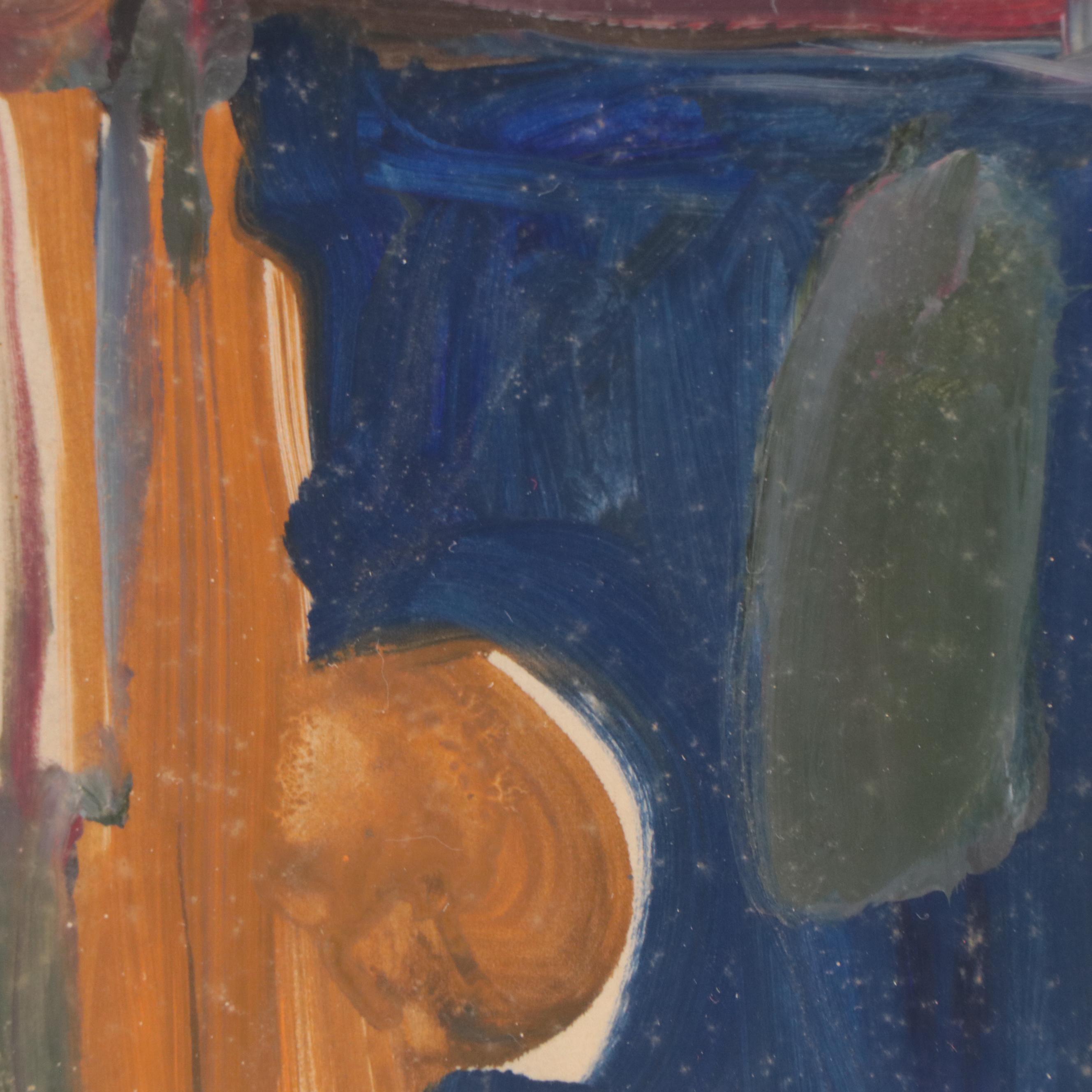 Keith Finch Painting Non-objective Acrylic Painting, 1962