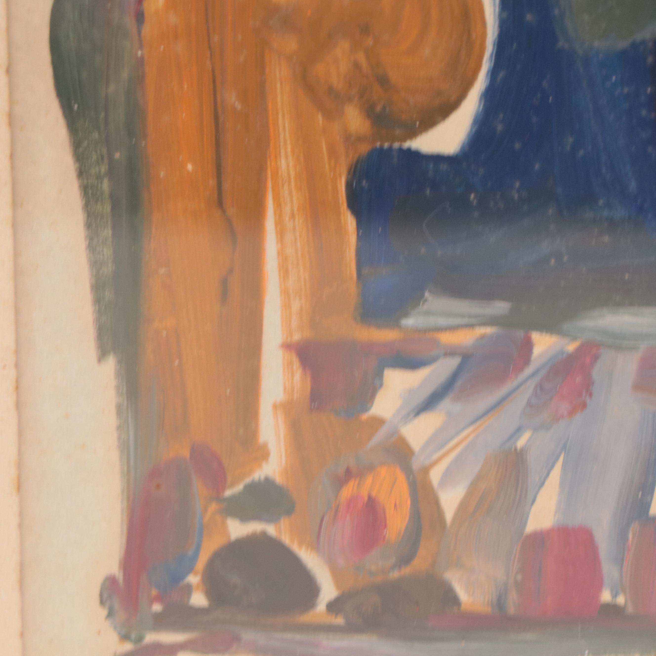 Keith Finch Painting Non-objective Acrylic Painting, 1962