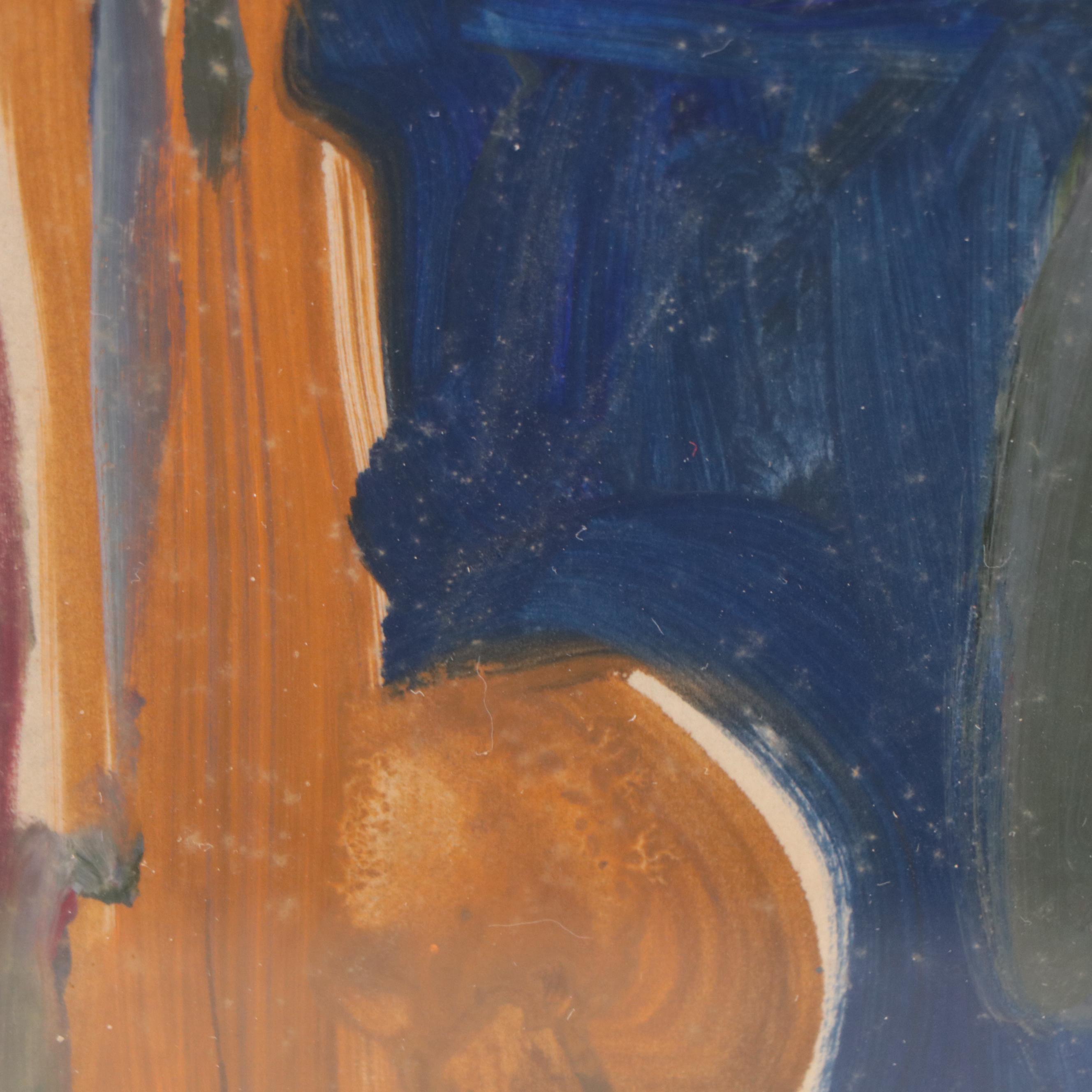 Keith Finch Painting Non-objective Acrylic Painting, 1962